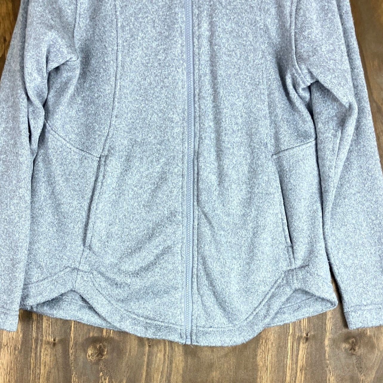 Eddie Bauer Eddie Bauer Womens Jacket Gray Full Zip Hooded Pockets Body Warmer Large Size L / US 10 / IT 46 - 3 Thumbnail