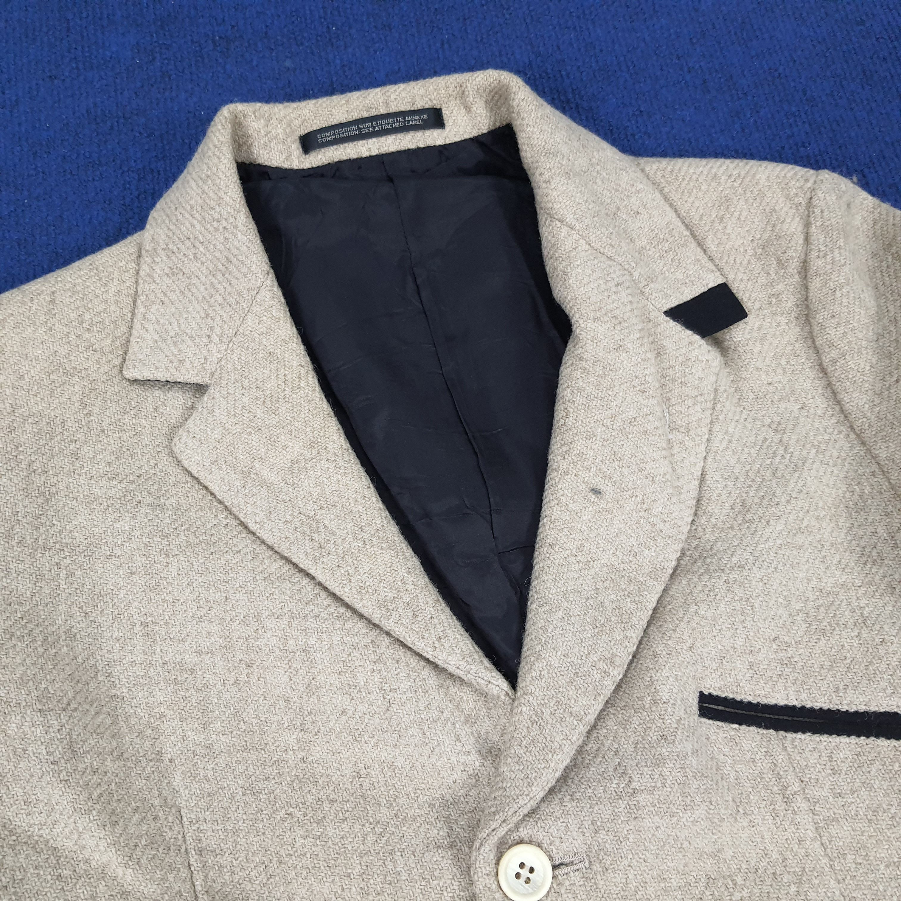 Japanese Brand × Vintage × Y's Vintage Y's Yohji Yamamoto Japanese Brand Blazer Size XS / US 0-2 / IT 36-38 - 2 Thumbnail