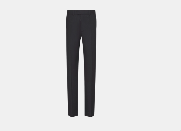 Dior o1w1db10525 013C12 Classic Pant in Navy Blue Size US 30 / EU 46 - 1 Thumbnail