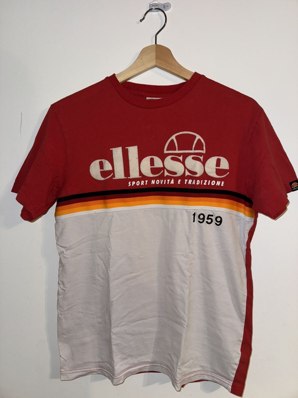 Ellesse Ellesse vintage t-shirt Size US S / EU 44-46 / 1 - 1 Thumbnail