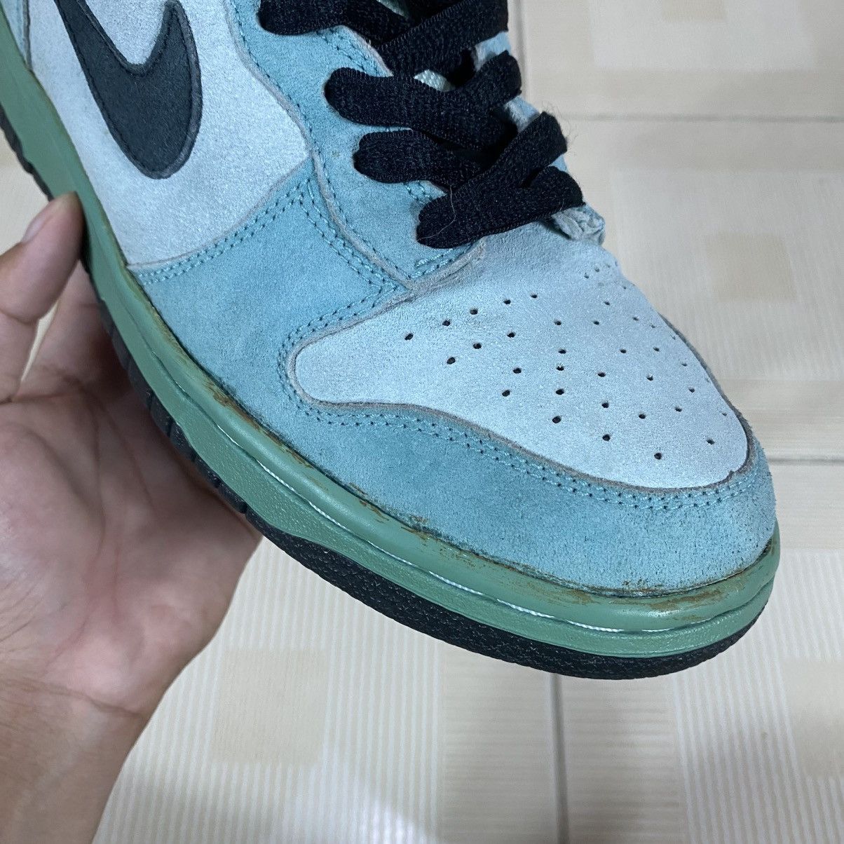 Nike SB Dunk High Sea Crystal 2004 Size US 8 / EU 41 - 5 Thumbnail