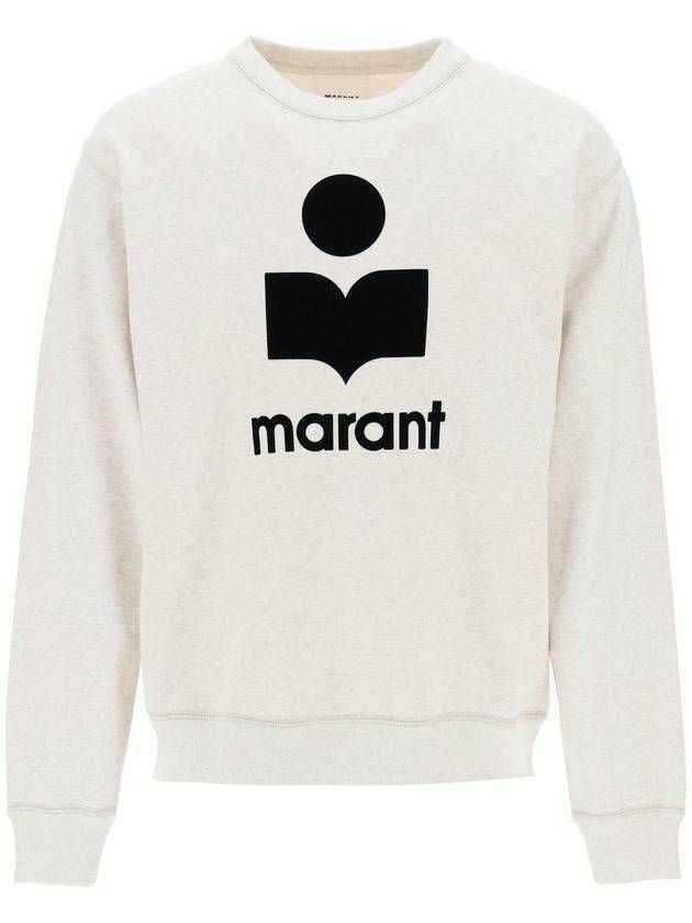 Crewneck Sweatshirt in White, Men's