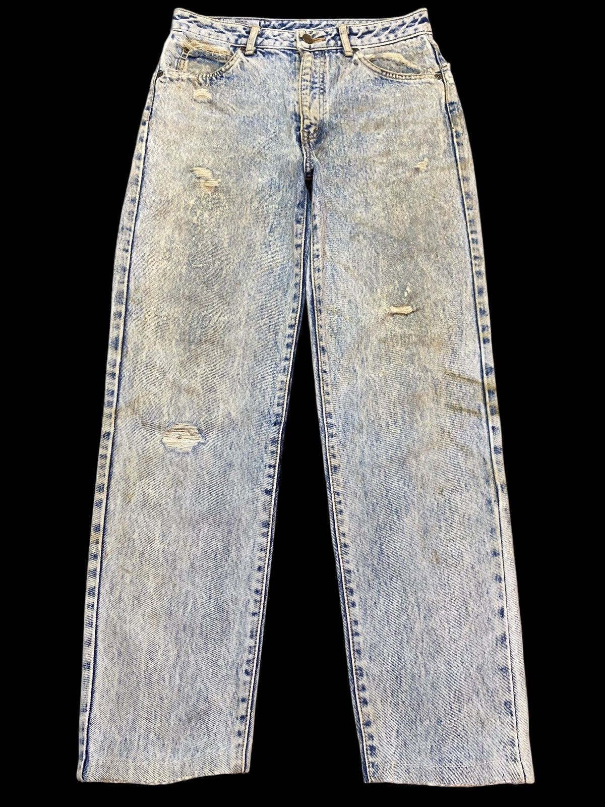Edwin Vintage Edwin International Basic Acid Wash Distressed Jeans Size US 29 - 1 Thumbnail