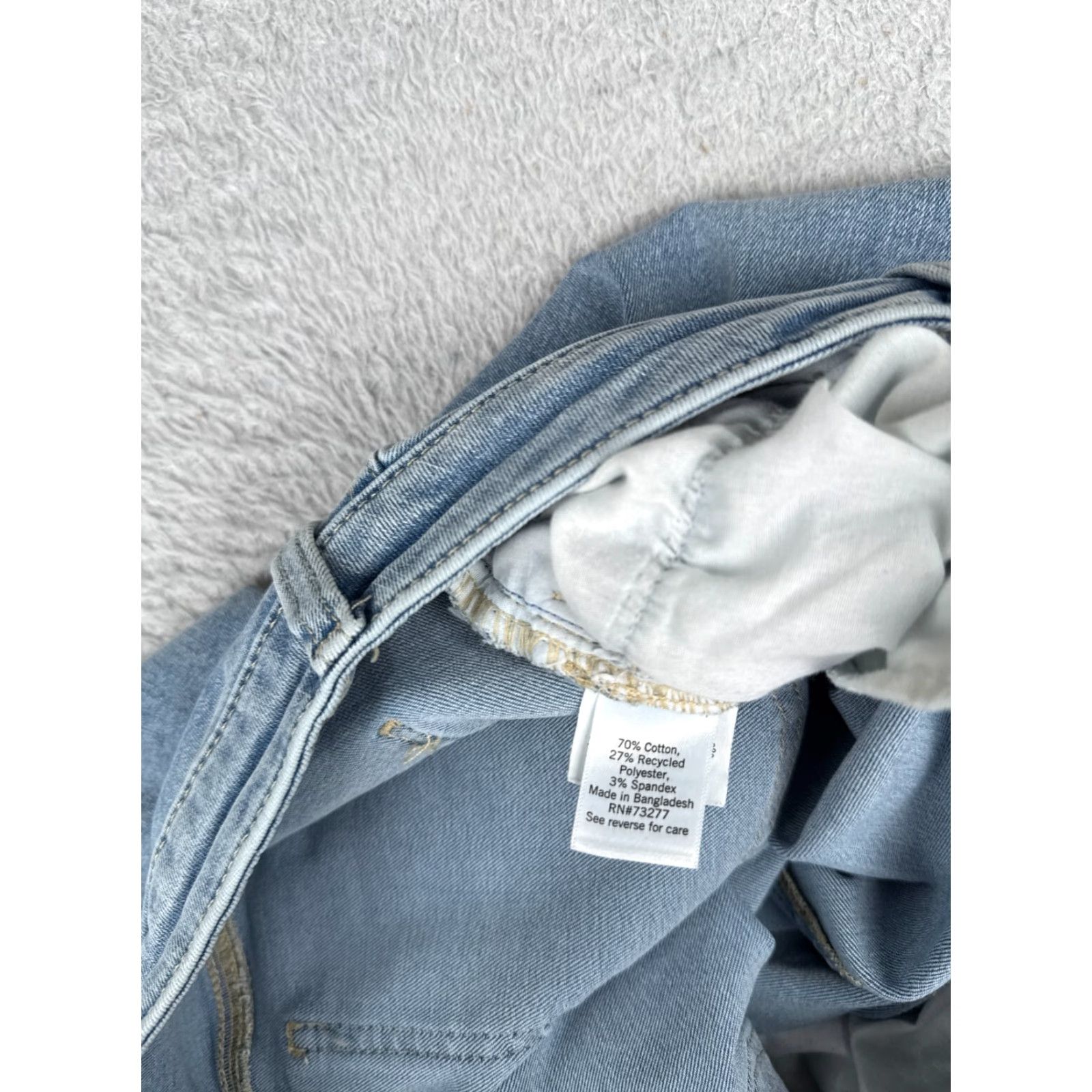 Vintage SO Jeans 32x29 Denim Womens Jeans Flared High Rise Blue Cotton Blend Blue 17 32x29 26X30 Cowboy Southwestern Designer 2000s Mens? Size 38" / US 16 / IT 52 - 7 Thumbnail