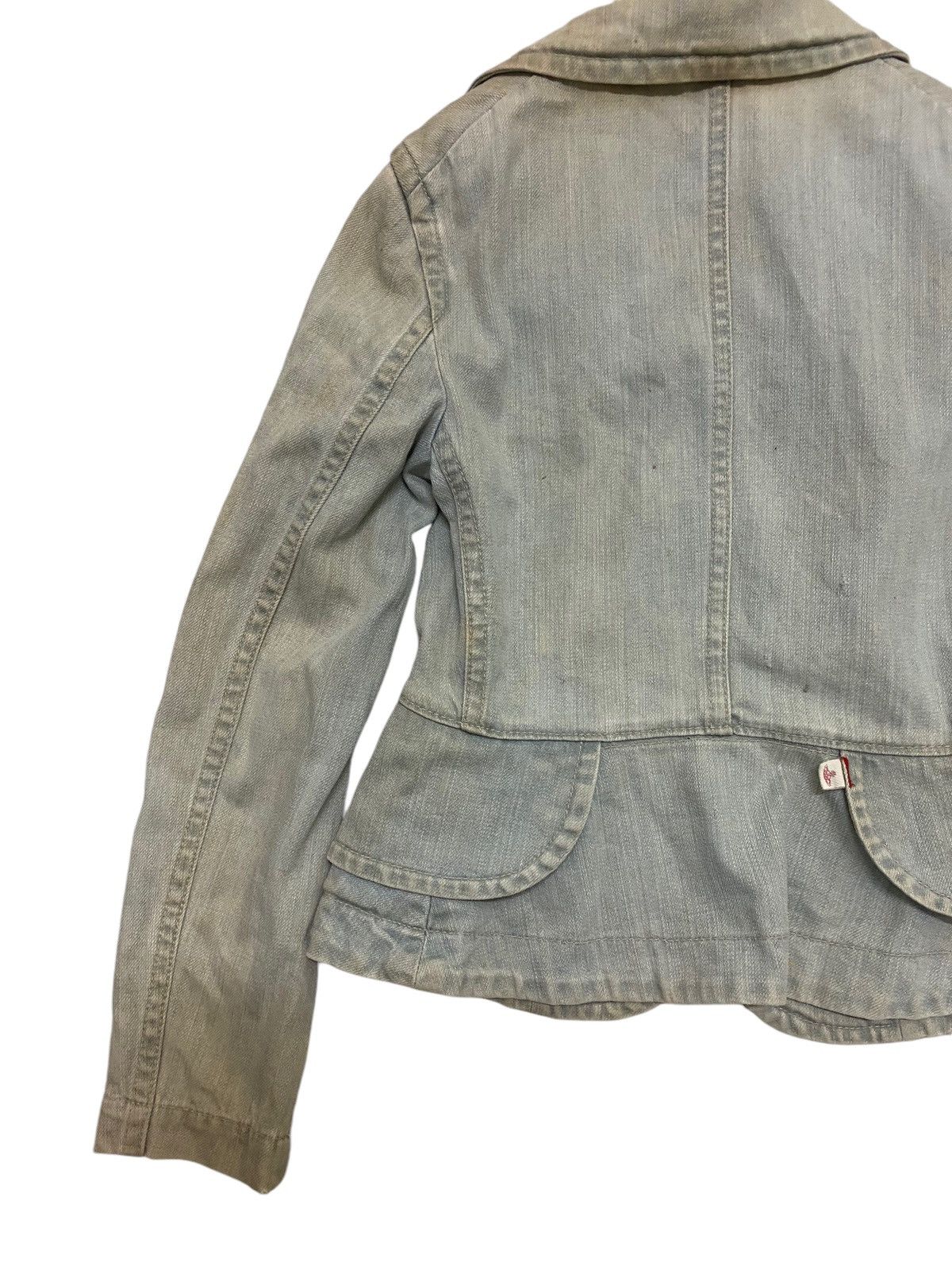 Vintage × Vivienne Westwood Vintage Vivienne Westwood Distressed Cropped Denim Size M / US 6-8 / IT 42-44 - 6 Thumbnail