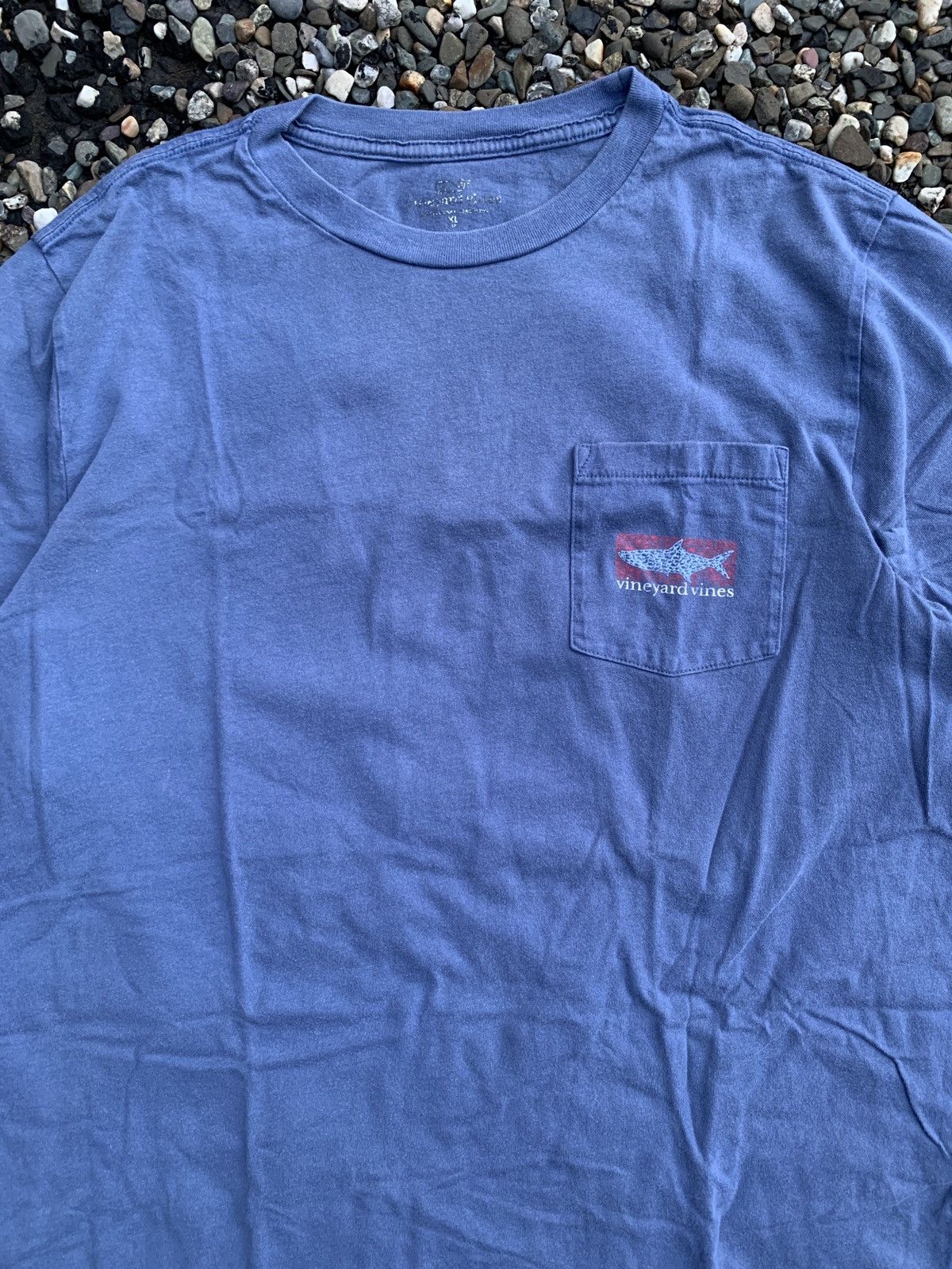 Vineyard Vines Vineyard Vines Fish Logo Pocket T-Shirt Size XL / US 12-14 / IT 48-50 - 2 Thumbnail