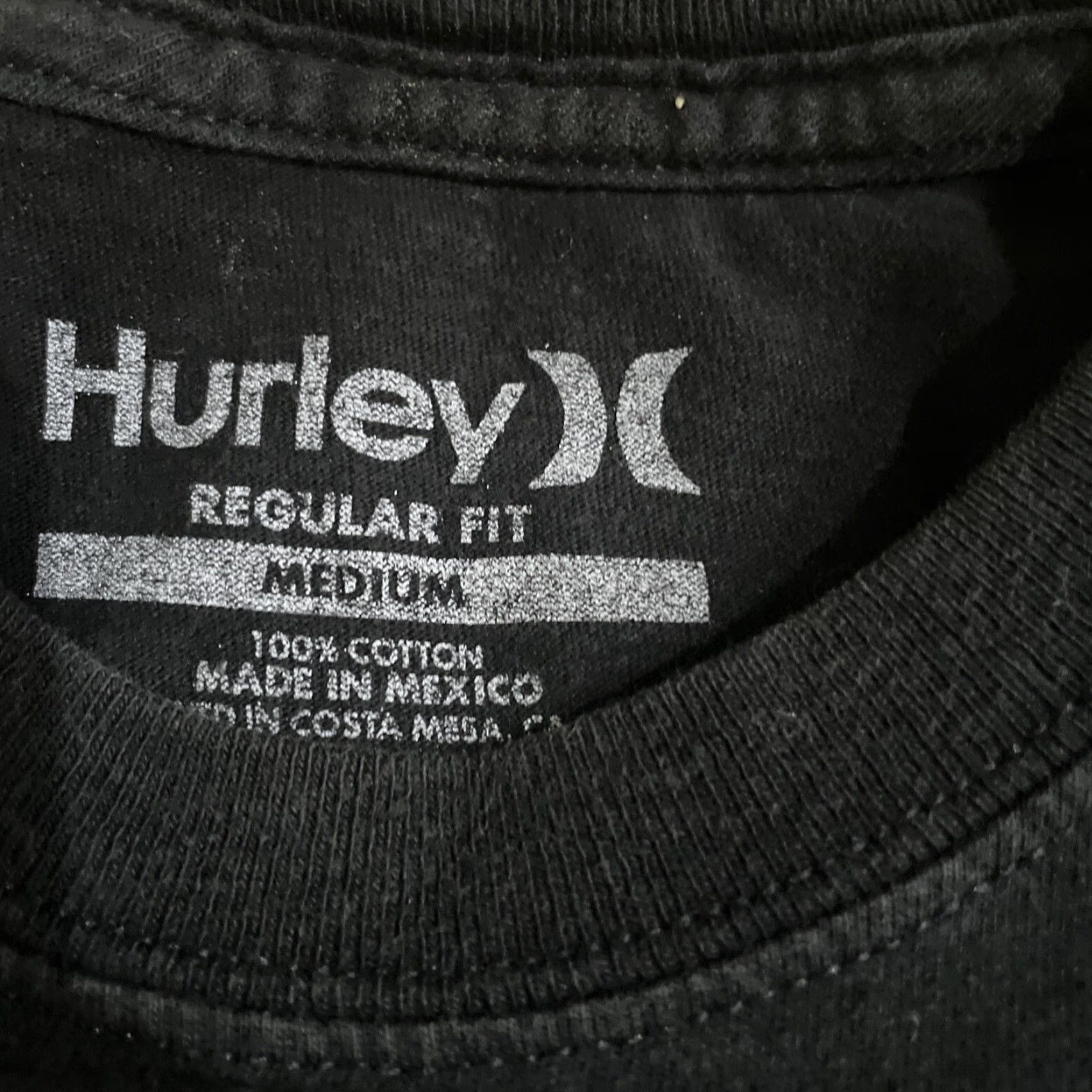 Hurley Hurley Shirt Men M Black US Open of Surfing Graphic Tee Regular Fit Mens Medium Size US M / EU 48-50 / 2 - 3 Thumbnail