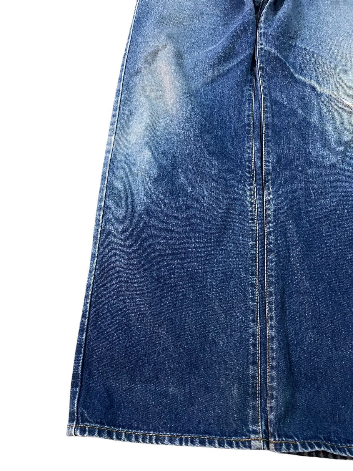 If Six Was Nine × Japanese Brand × Seditionaries 💥Baggy💥Unique Clothing Warehouse Distress Mud Wash Jeans Size US 33 - 3 Thumbnail
