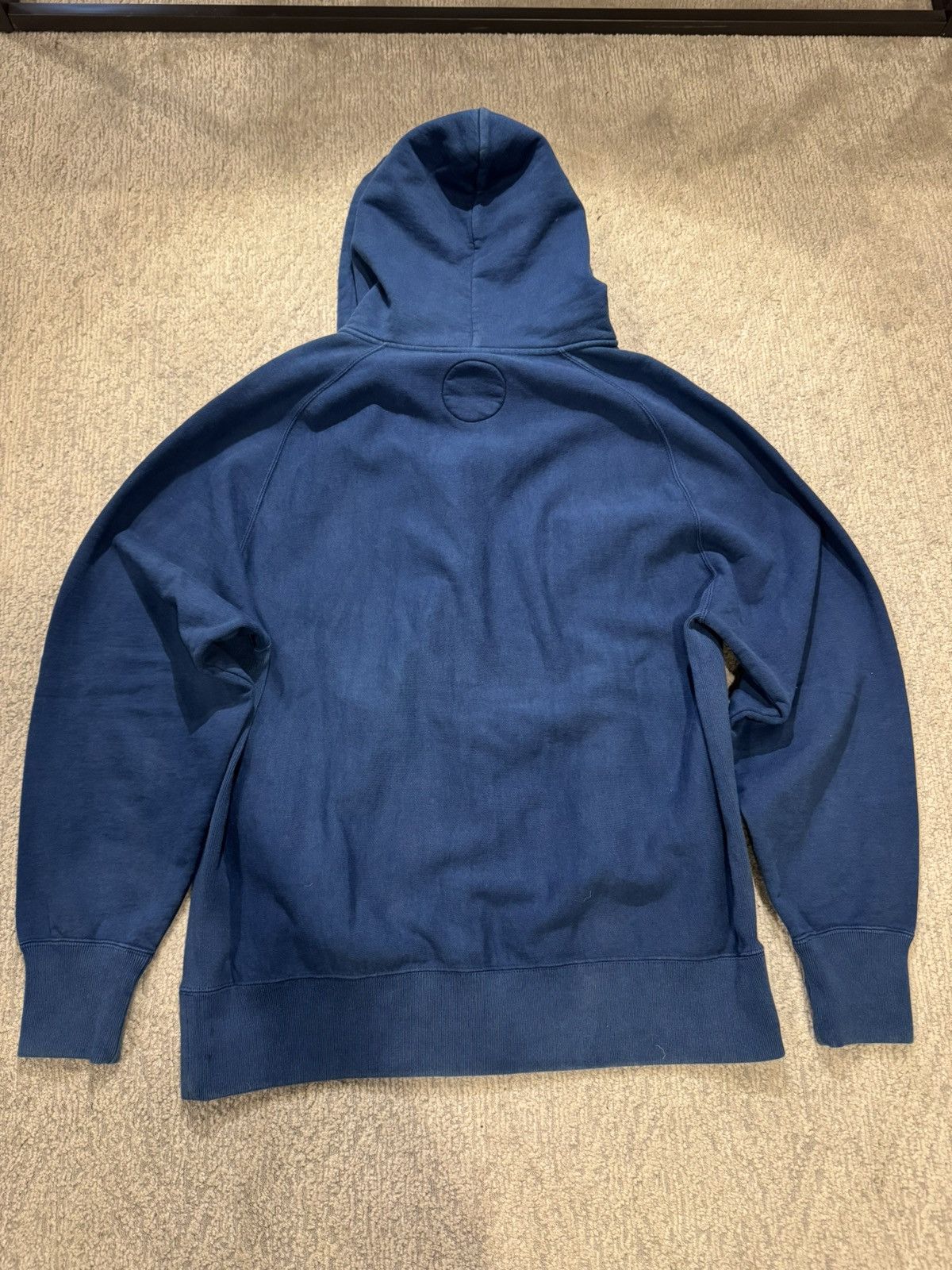 Pure Blue Japan Indigo Blue Sweater Hoodie Size US M / EU 48-50 / 2 - 2 Thumbnail