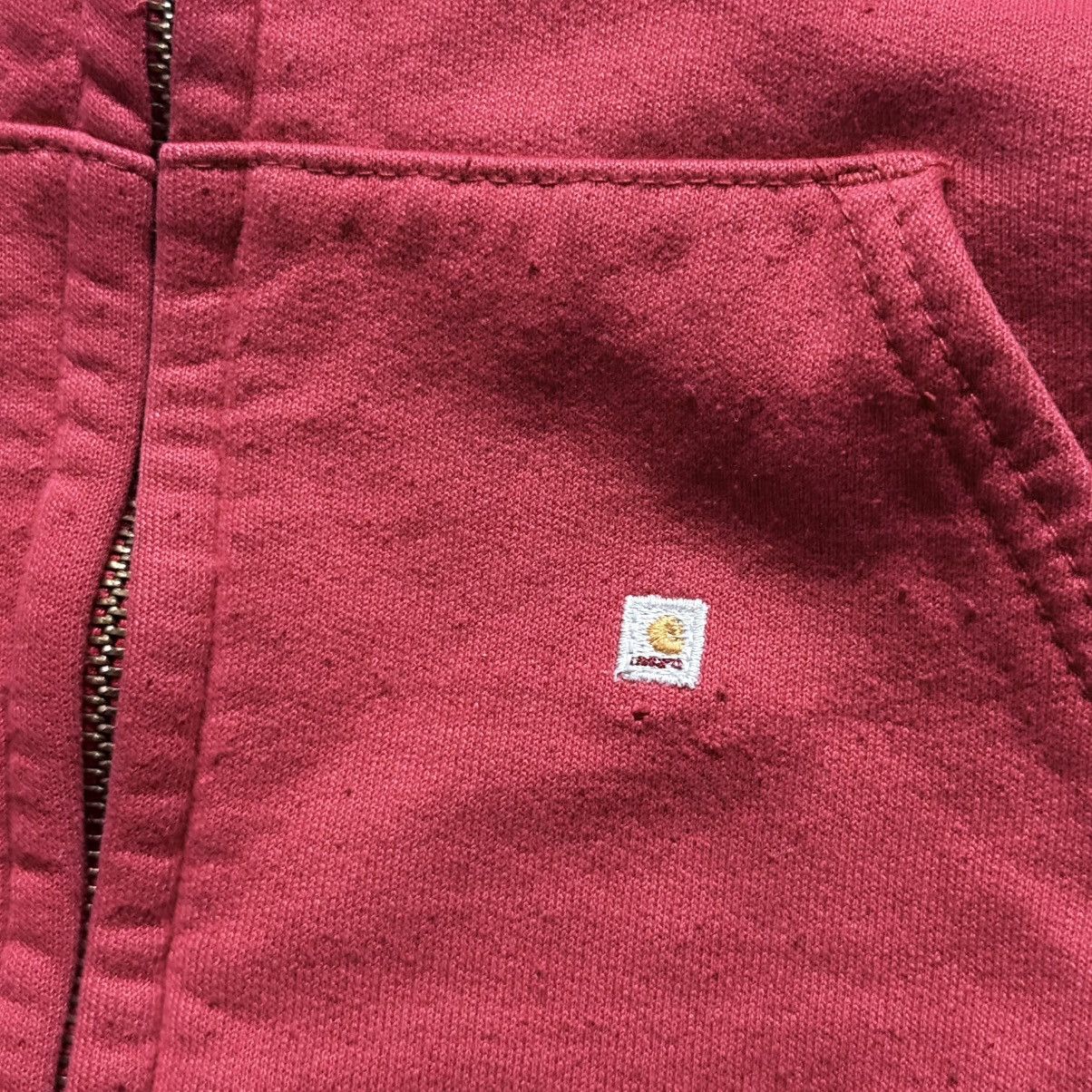 Carhartt Thermal Lined Zip Up Hoodie (Red) Size US XXL / EU 58 / 5 - 4 Thumbnail