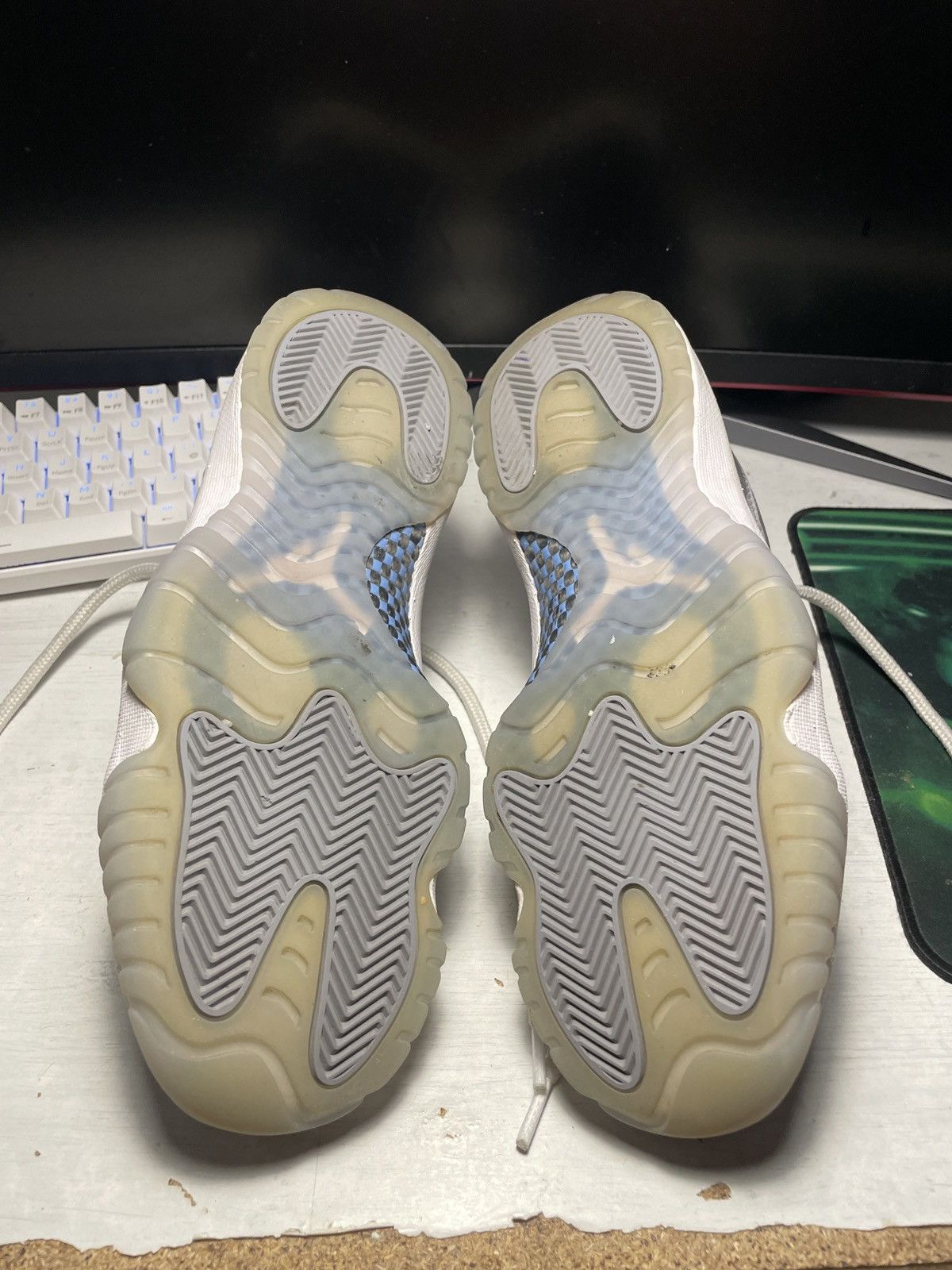 Jordan Brand × Nike Nike Air Jordan 11 Retro Low “Cement Grey” Size US 8 / EU 41 - 5 Thumbnail