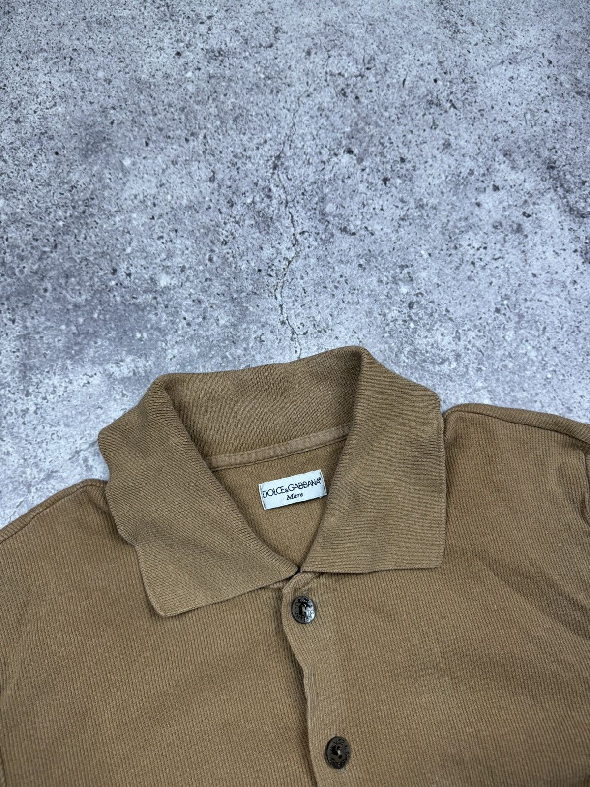 Dolce & Gabbana Vintage D&G Dolce Gabbana Mare Y2K Button Polo Shirt Size US S / EU 44-46 / 1 - 3 Thumbnail