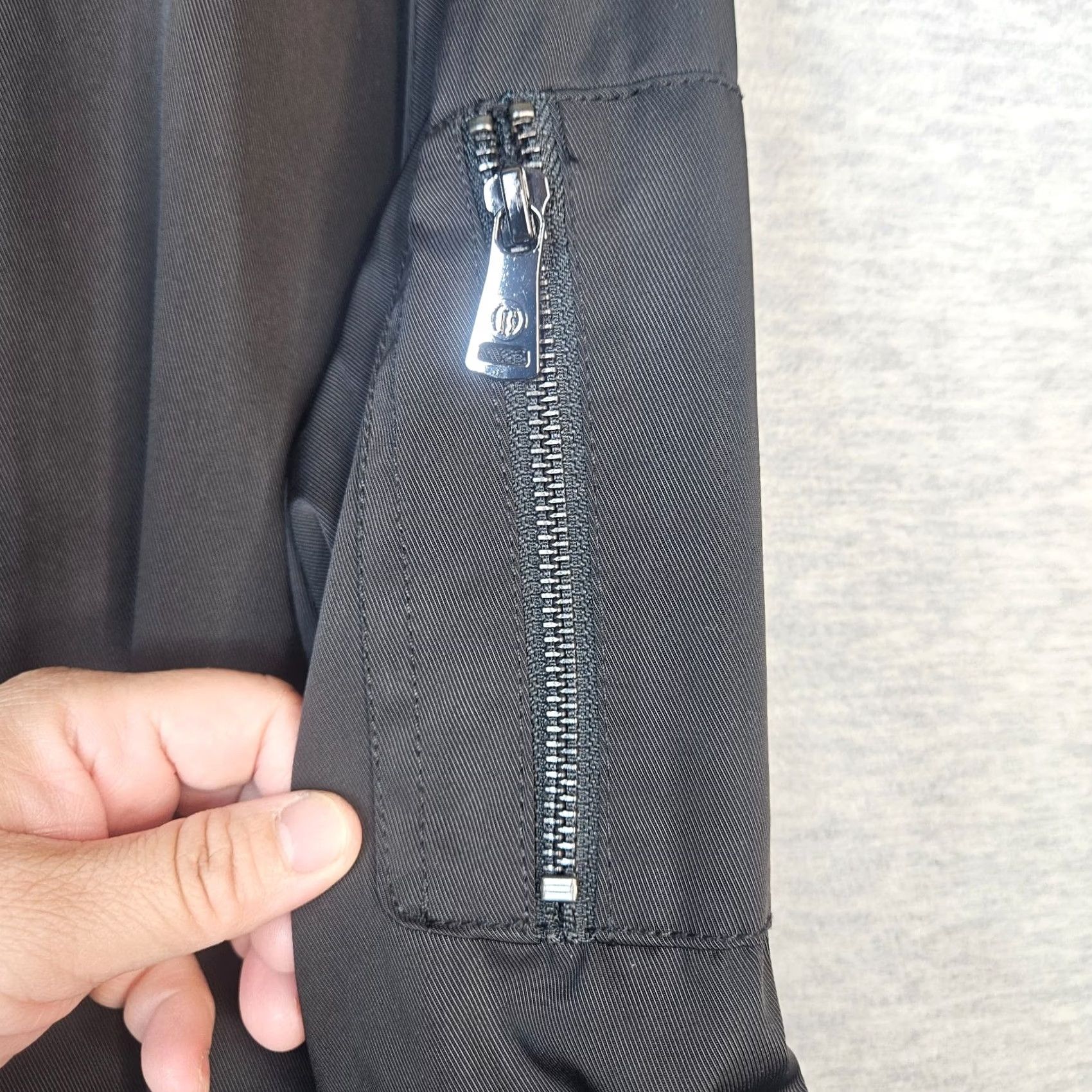 Vintage Bernardo Men's Jacket Full Zip Bomber Style Lining Black Regular Fit Size L Size US L / EU 52-54 / 3 - 2 Thumbnail
