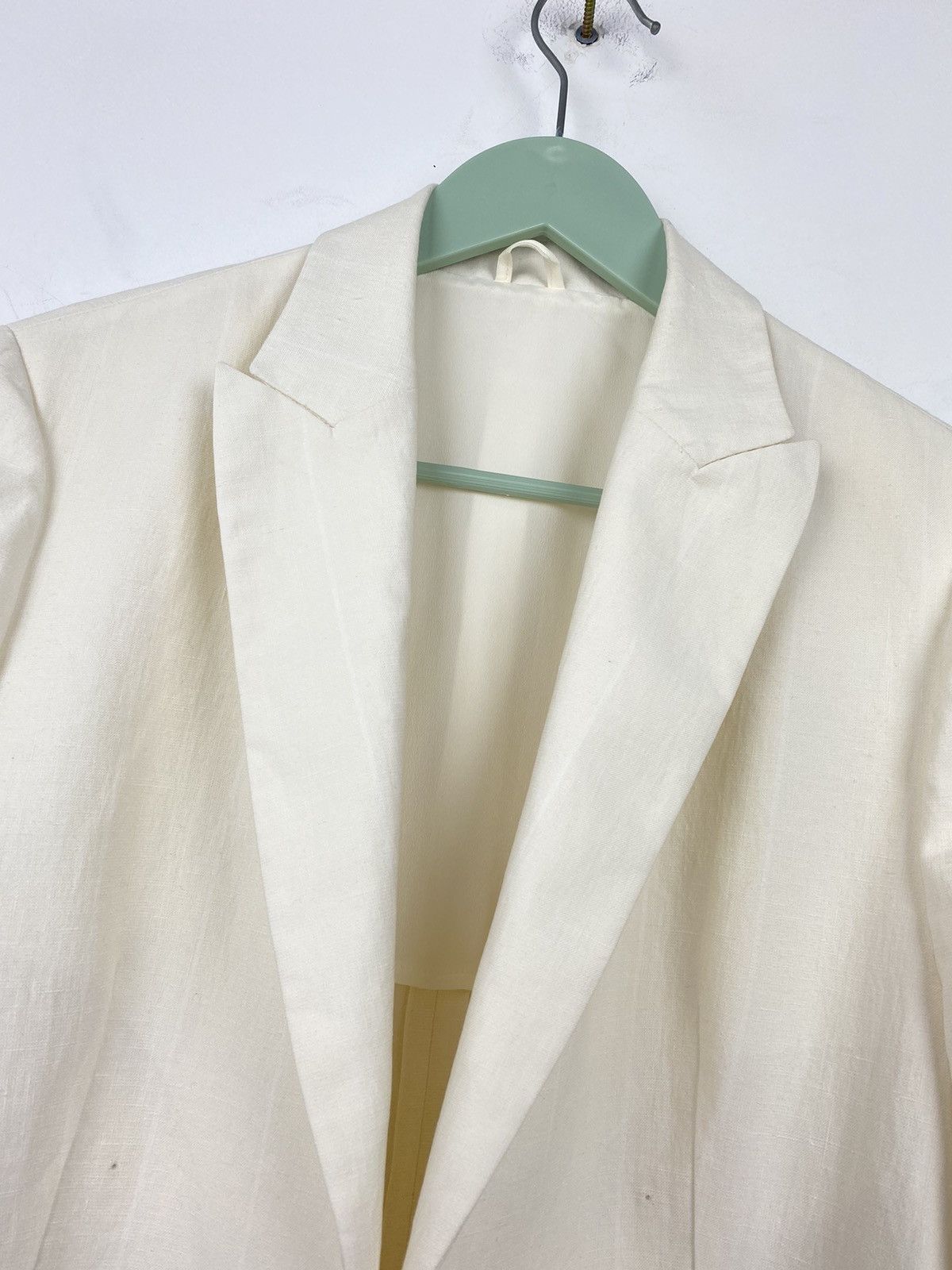 Brunello Cucinelli Brunello Cucinelli Cotton/Linen None Button Blazer Jacket Size M / US 6-8 / IT 42-44 - 2 Thumbnail