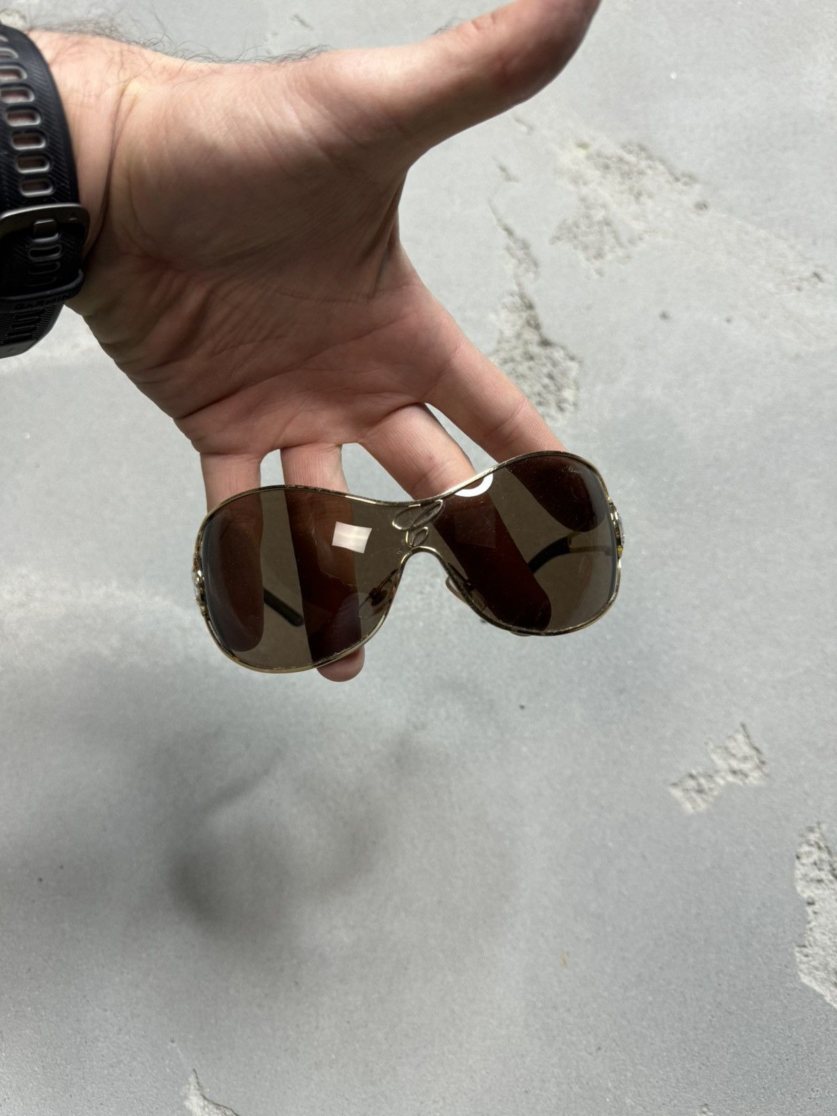 2000s Blumarine Sunglasses Vintage Bluemarine Y2K Big Bugeye