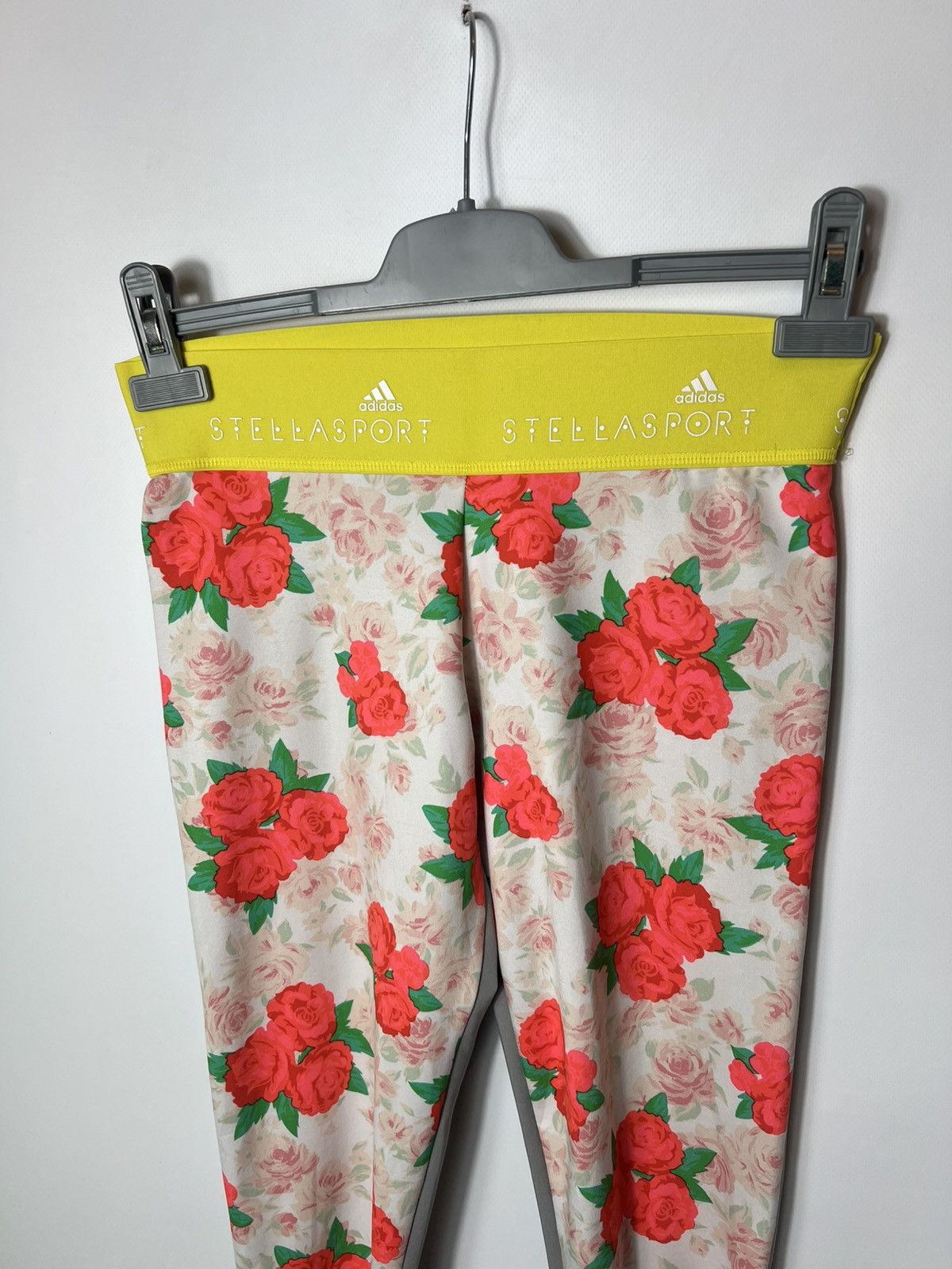 Adidas × Stella McCartney Stella McCartney Adidas Women Flower Leggings Pants Size 27" / US 4 / IT 40 - 2 Thumbnail