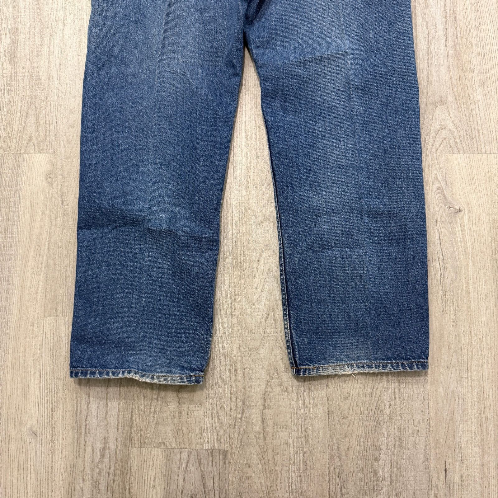Levi's Vintage Levis 505 Jeans 42x30 Blue Faded Regular Straight Size US 42 / EU 58 - 7 Thumbnail