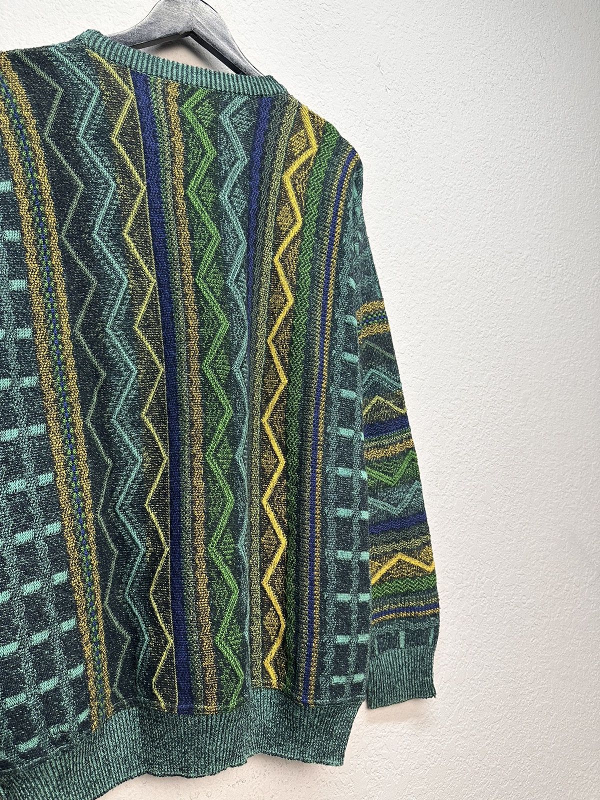Carlo Colucci Vintage Multicolour Carlo Colucci Knit Sweater Coogi Canada Size US L / EU 52-54 / 3 - 12 Thumbnail