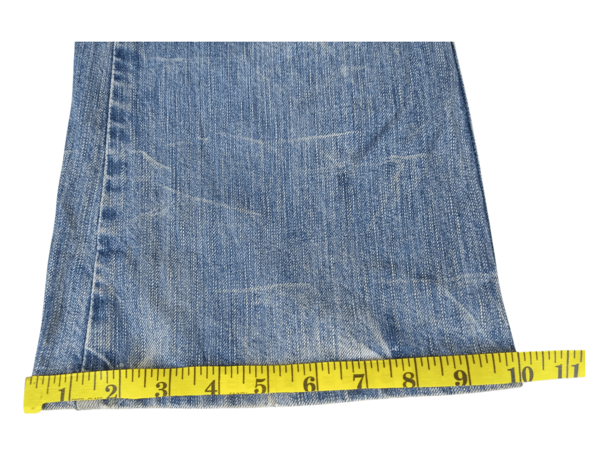 Edwin Edwin 503 Blue Trip Buckle Back Flare Jeans Size US 31 - 23 Thumbnail