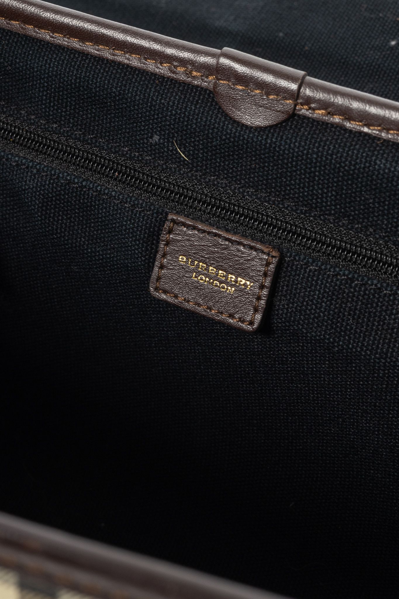 Burberry Burberry Haymarket Check Buckle-Flap Handbag Size ONE SIZE - 13 Thumbnail