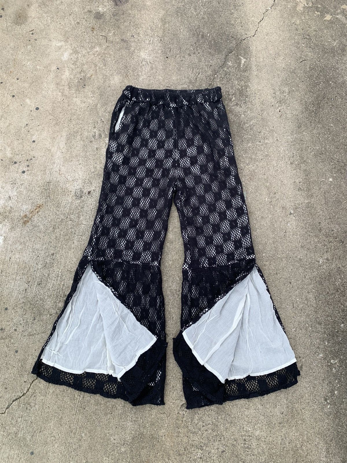 Ciaopanic steal 🔥flare ciaopanic mesh pants Size 30" / US 8 / IT 44 - 9 Thumbnail