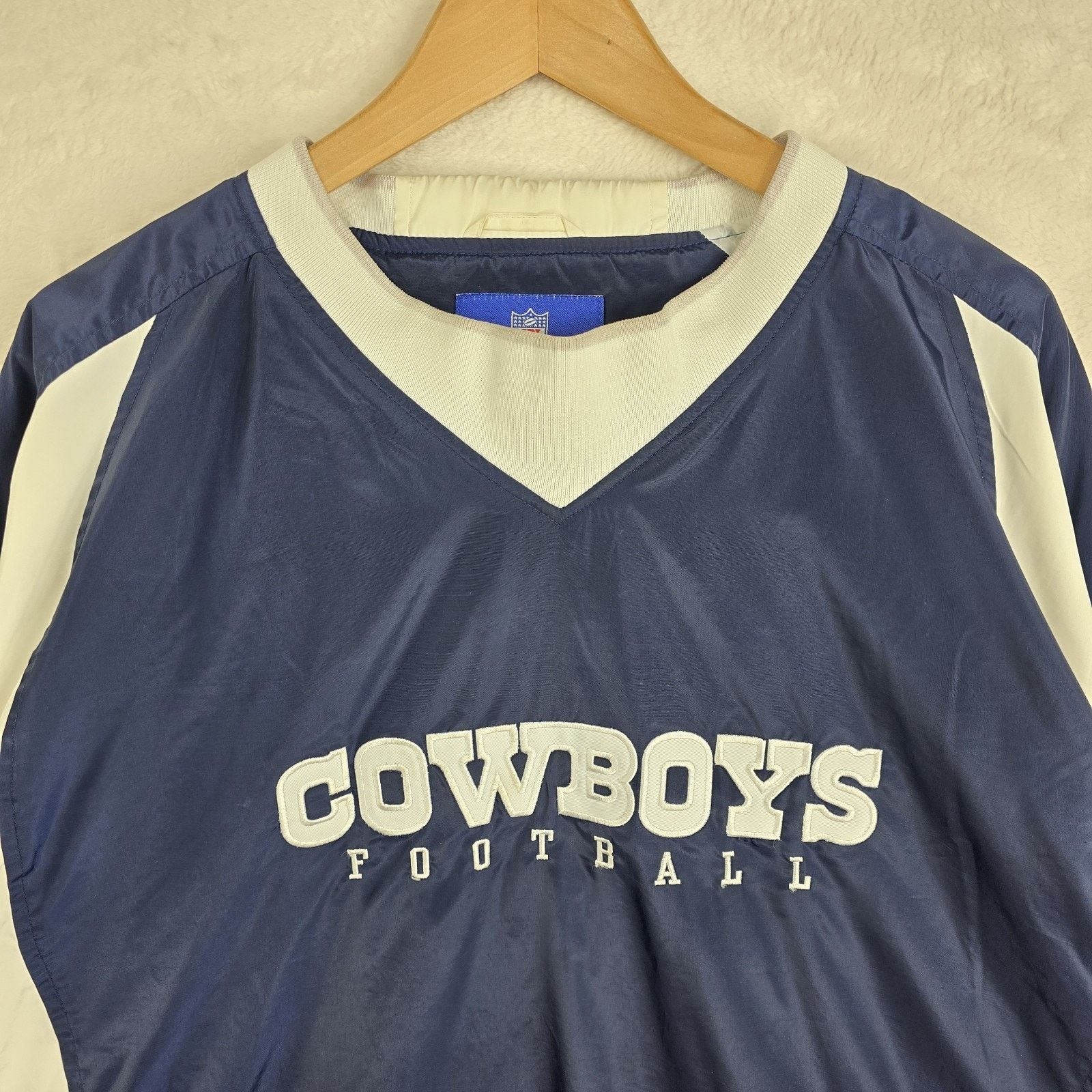 Reebok Vtg Dallas Cowboys Pullover Windbreaker Reebok Jacket 2XL Size US XXL / EU 58 / 5 - 3 Thumbnail