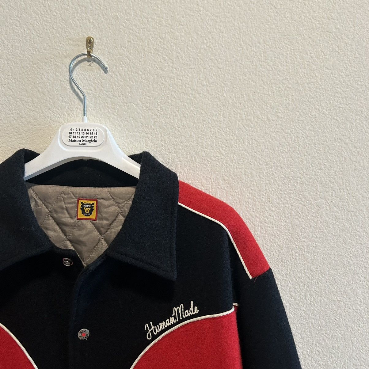 Human Made FW/18 Human made Western stitch tiger varsity jacket Size US XL / EU 56 / 4 - 4 Thumbnail