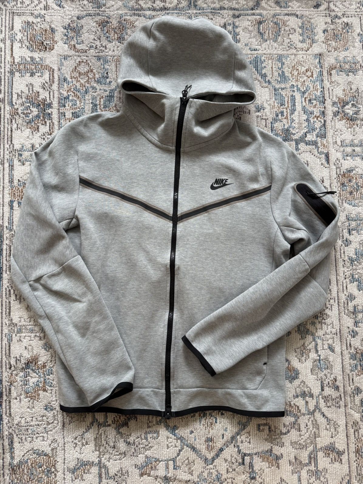 Nike Nike Tech Tracksuit Set Joggers Fleece Drill Sweatshirt Size US L / EU 52-54 / 3 - 4 Thumbnail