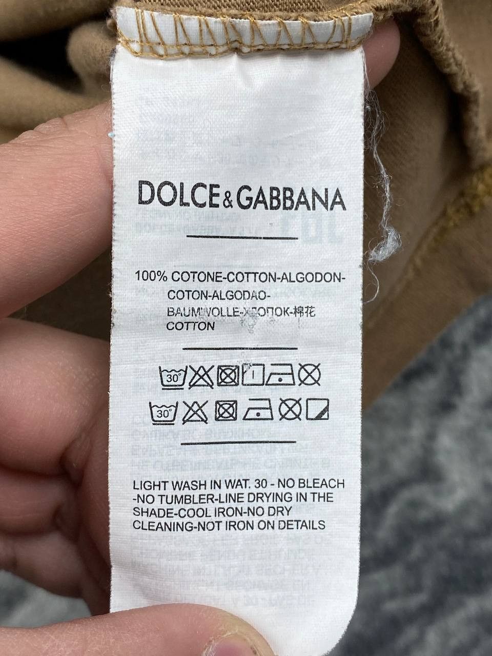 Dolce & Gabbana Dolce Gabbana Big Logo DG T Shirt Size US M / EU 48-50 / 2 - 6 Thumbnail