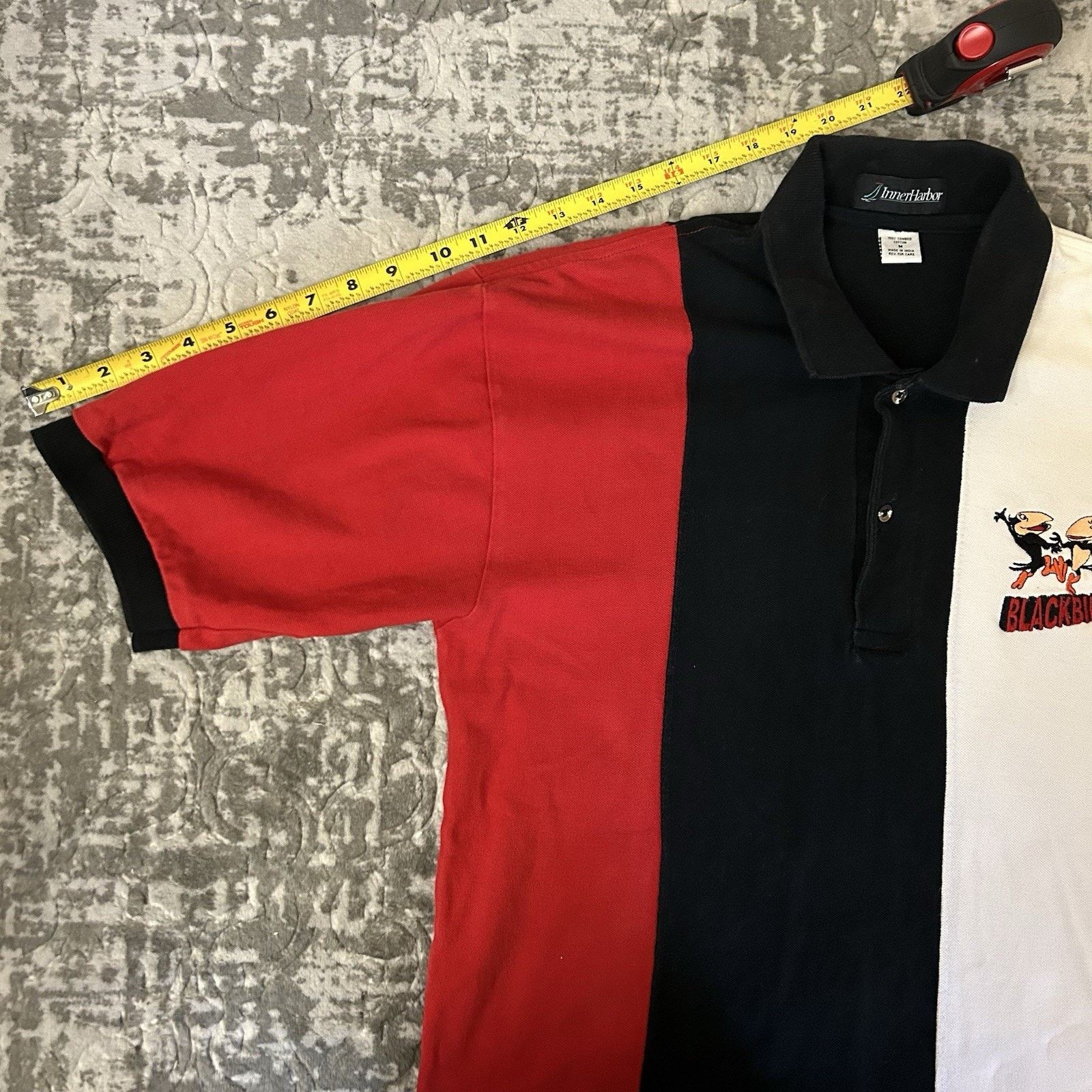 Other Vtg Inner Harbor Blackbird Color Block Polo Shirt Mens Sz M Size US M / EU 48-50 / 2 - 11 Thumbnail