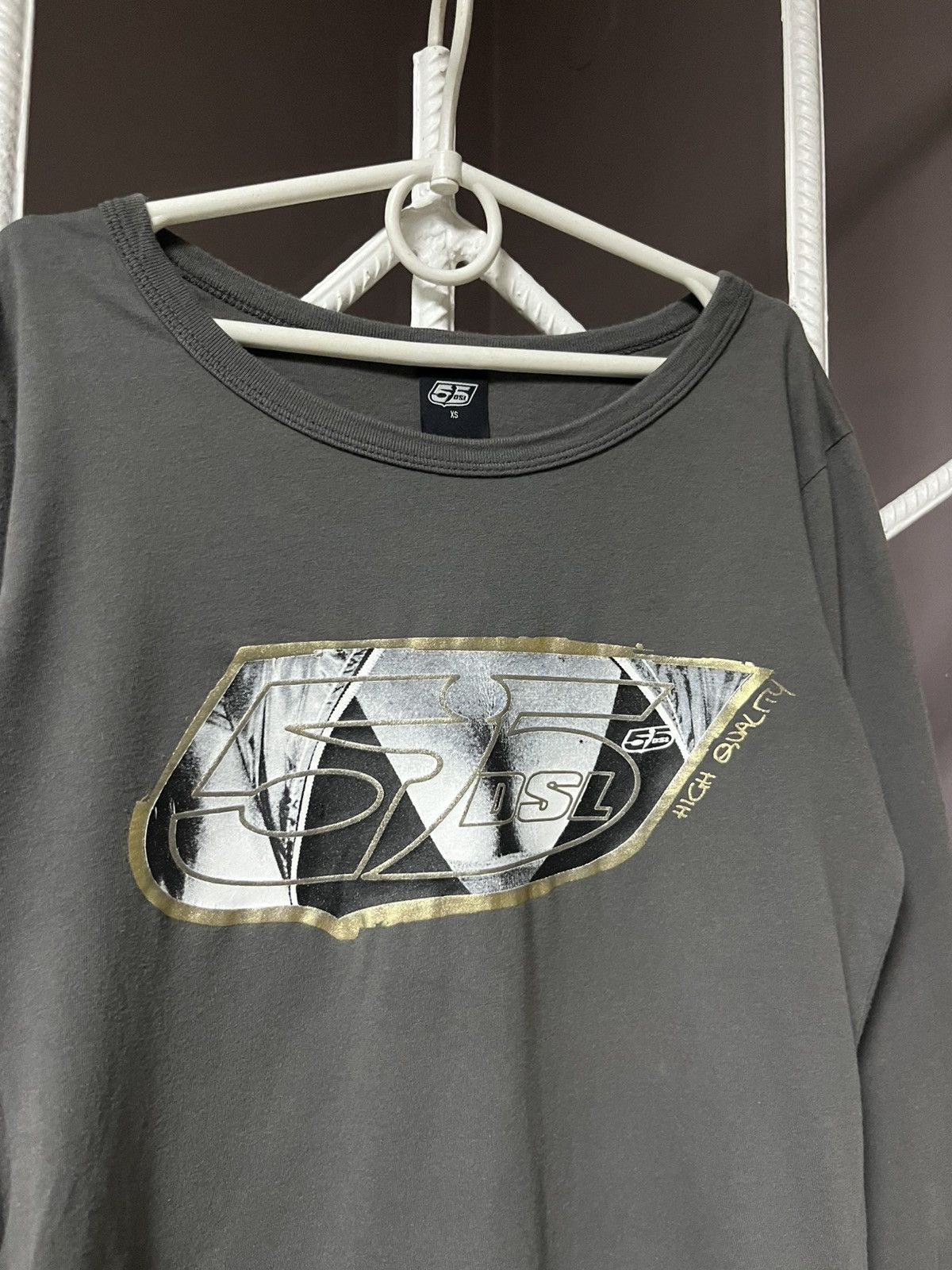 55DSL Vintage 55DSL Diesel Longsleeve Size US XS / EU 42 / 0 - 2 Thumbnail