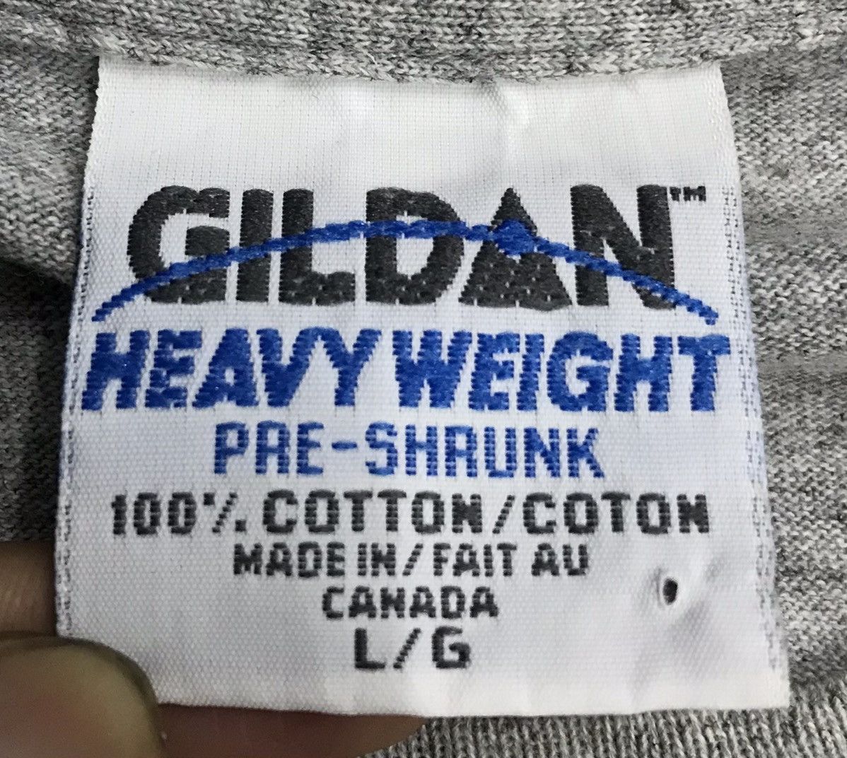 Gildan × Vintage Vintage Gildan Jet Pilot Made In Canada Shirt Size US L / EU 52-54 / 3 - 7 Thumbnail