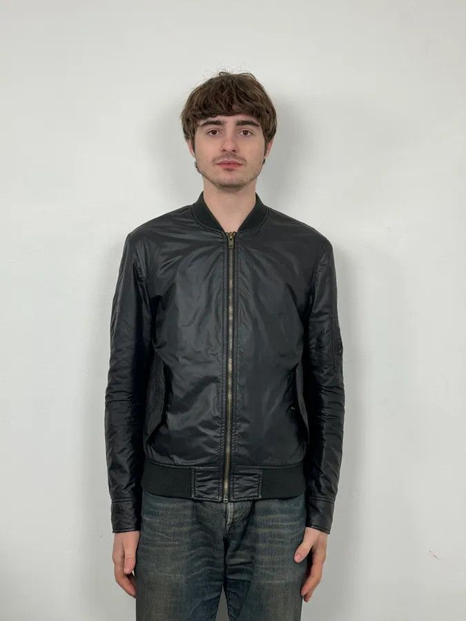 Dolce & Gabbana 2000s Dolce & Gabbana Black Nylon Bomber Jacket Size US S / EU 44-46 / 1 - 2 Thumbnail
