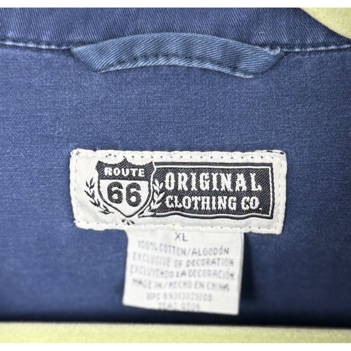 Other Route 66 Women's Blue Utility Jacket Button-Front Lightweigh Size XL / US 12-14 / IT 48-50 - 2 Thumbnail