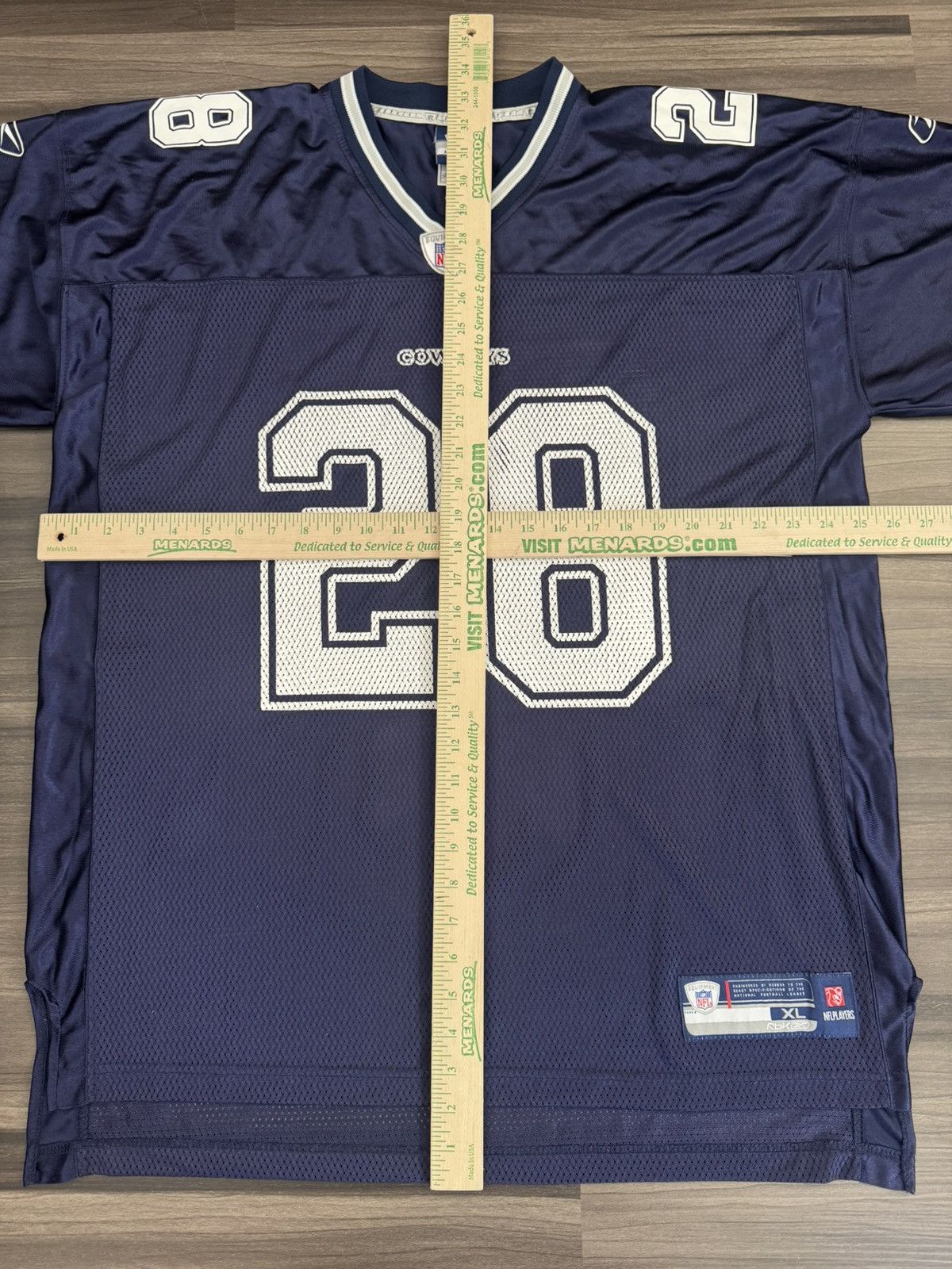 Reebok Dallas Cowboys Felix Jones #28 NFL Equipment On Field Jerse Size US XL / EU 56 / 4 - 5 Thumbnail