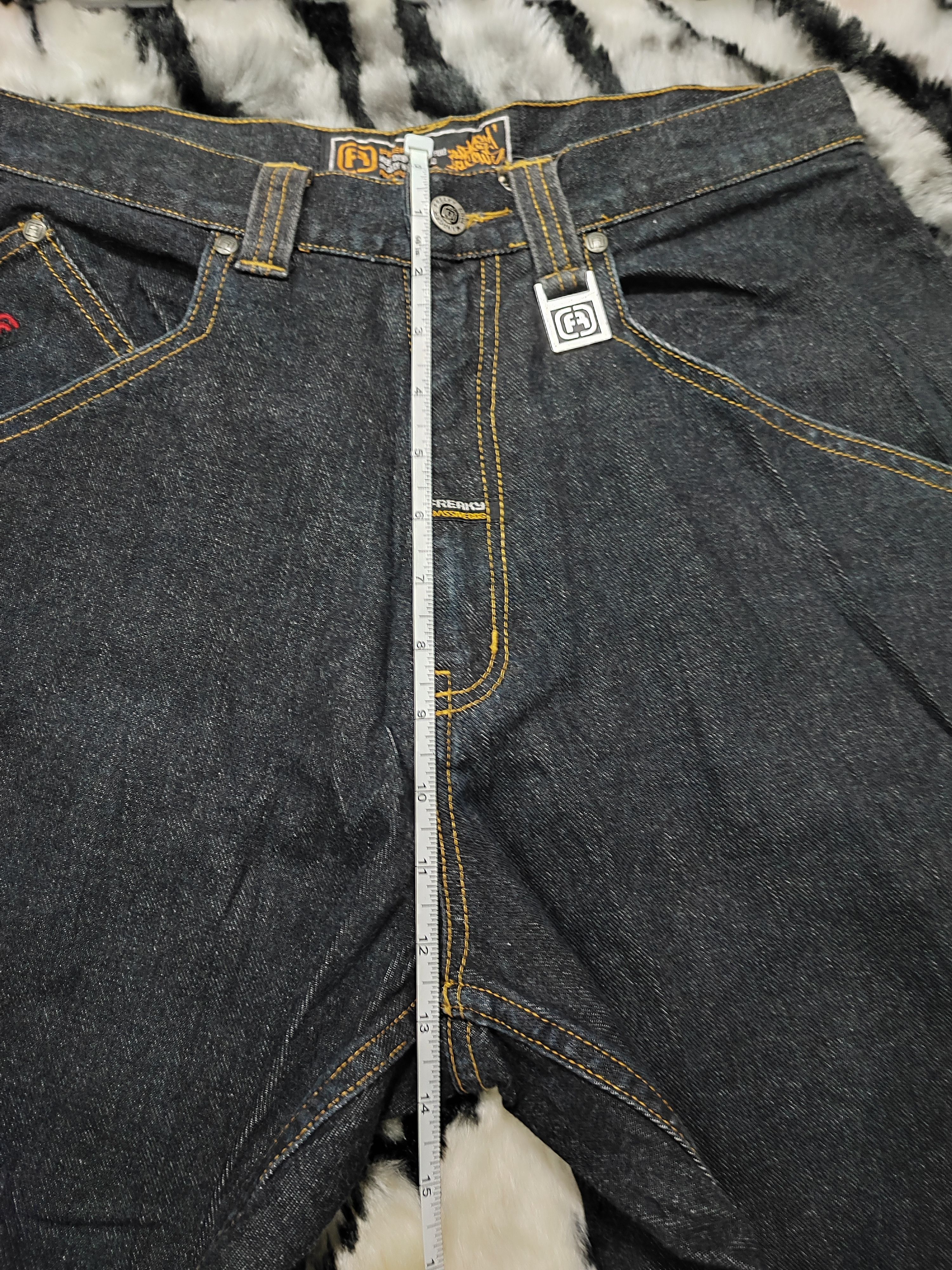 Massive Baggy Skater Pants Freaky Massive Denim Size US 30 / EU 46 - 11 Thumbnail