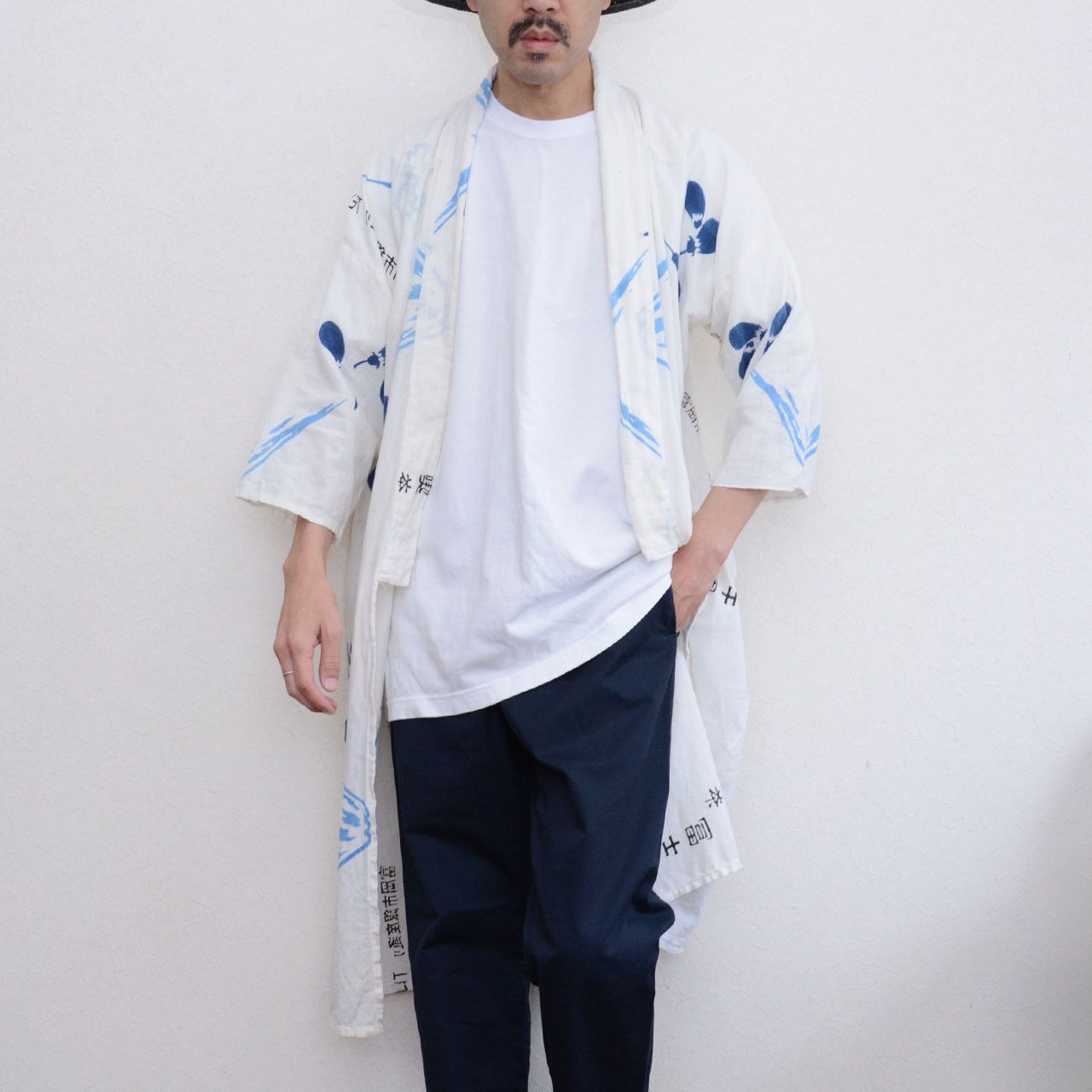 Other Vintage Japanese Tenugui Patchwork Kimono Cotton Robe Size US M / EU 48-50 / 2 - 11 Thumbnail