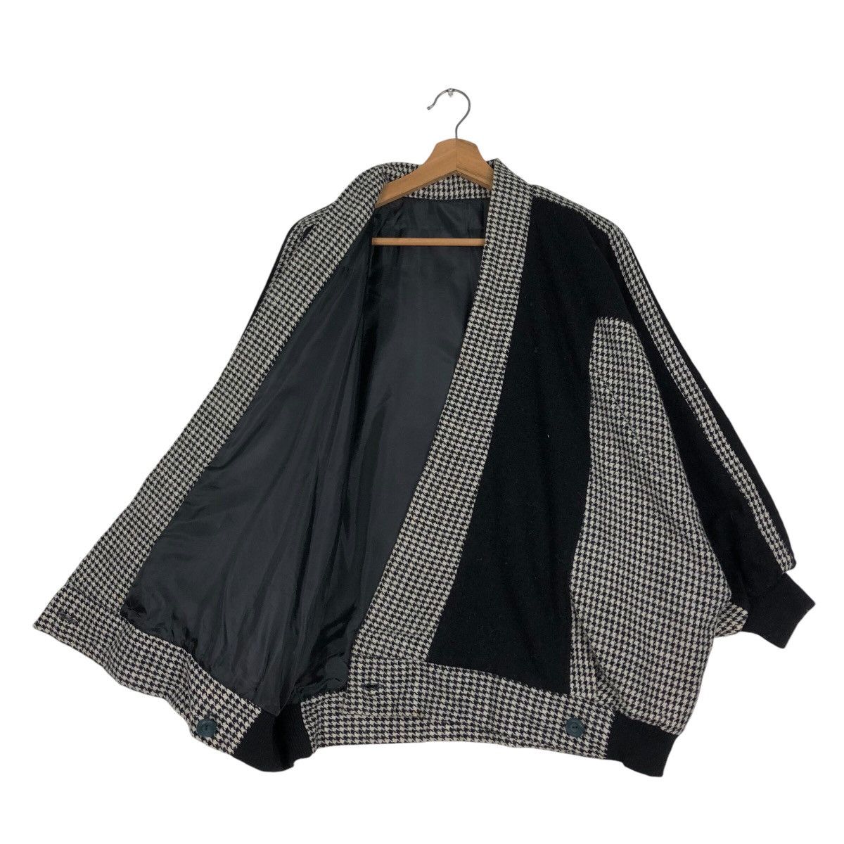 Japanese Brand × Vintage 📌Cropped Double Layer Bomber Jacket Two Tone Japan Size US M / EU 48-50 / 2 - 12 Thumbnail