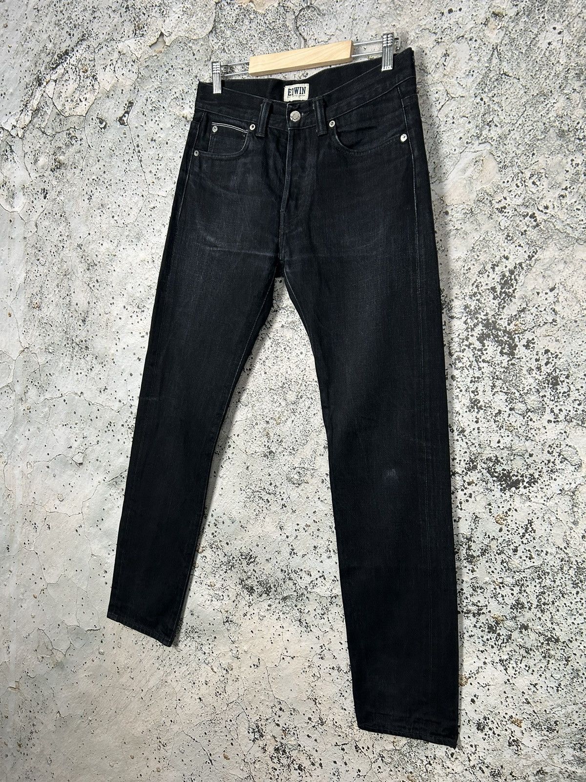 Edwin Vintage Edwin Japan Tokyo Selvedge Denim Slim Trapered ED-80 Size US 30 / EU 46 - 2 Thumbnail