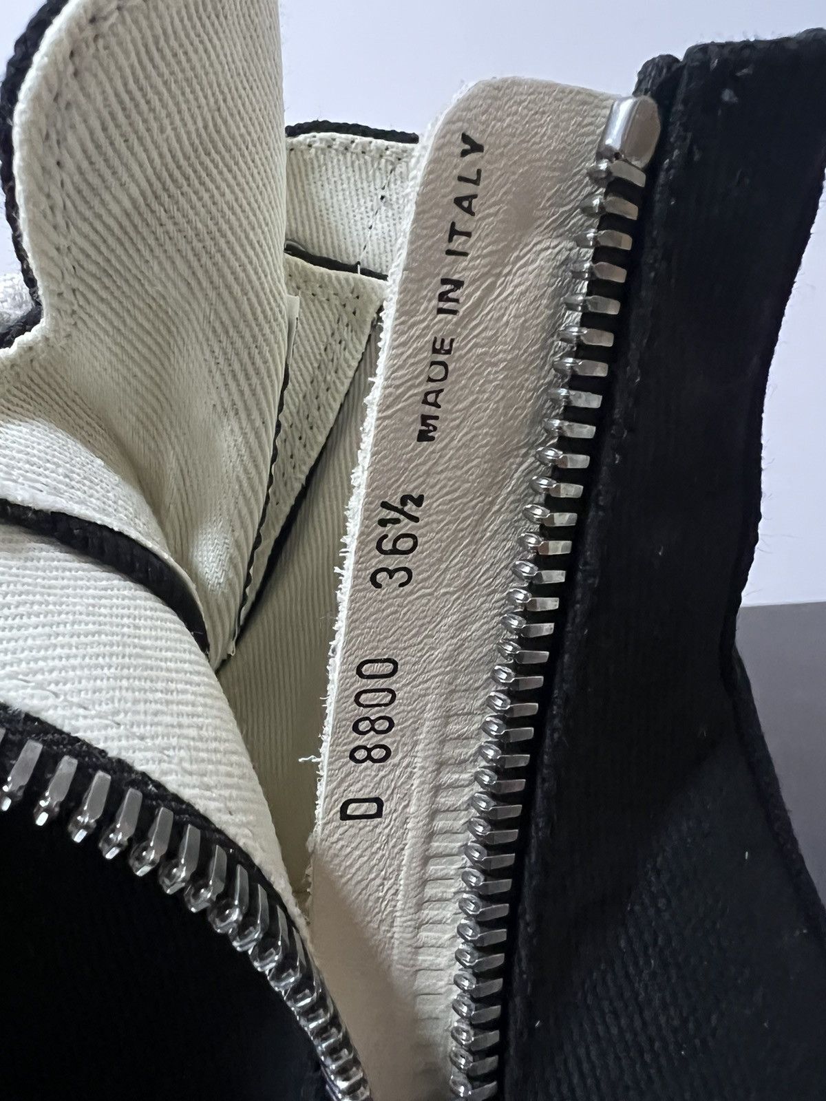 Rick Owens Drkshdw Rick owens drkshdw ramones high top sneakers sz 36.5 Size US 6.5 / IT 36.5 - 9 Thumbnail