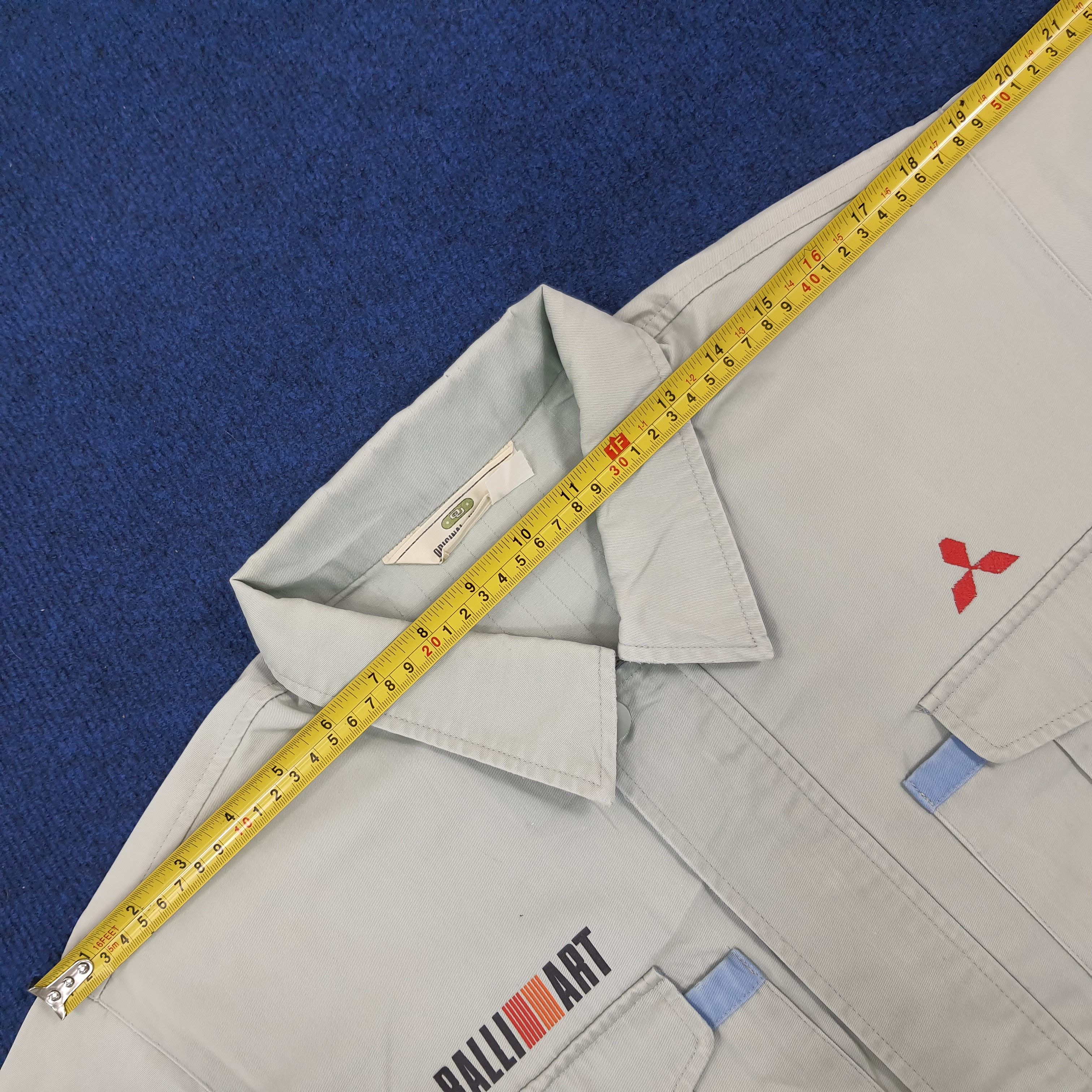 Japanese Brand × Vintage Vintage Mitsubishi Ralli Art Japan Racing Motorsports Jacket Size US XL / EU 56 / 4 - 7 Thumbnail
