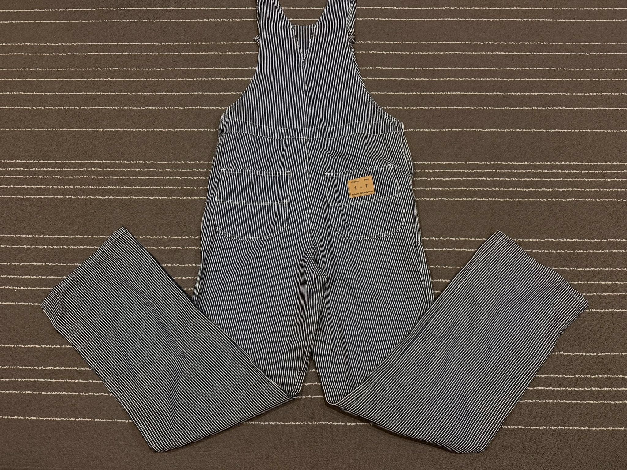 Japanese Brand Takumi Hatakeyama premier sept overall w28-34 1456 Size 30" / US 8 / IT 44 - 1 Thumbnail