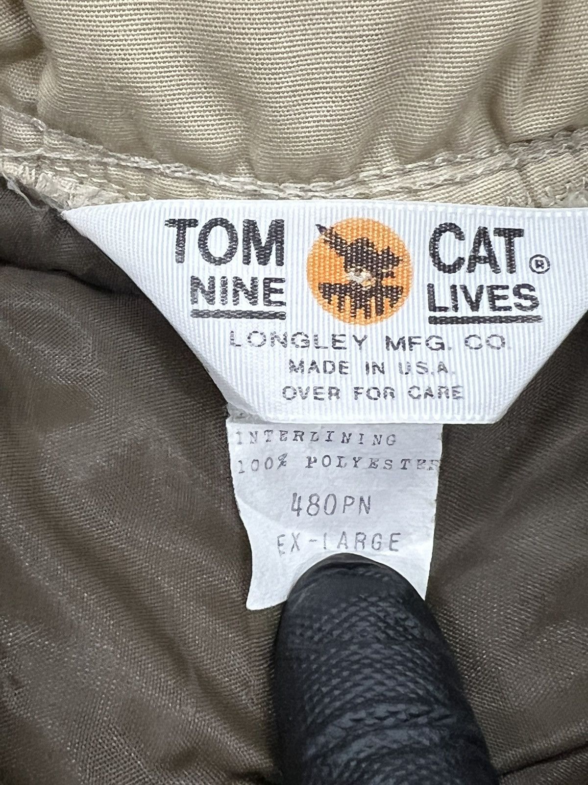 Vintage Vintage 70s Tom Cat Puffer Vest Size US XL / EU 56 / 4 - 2 Thumbnail