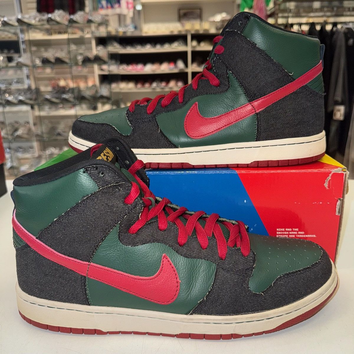 靴 NIKE DUNK HIGH PLEMIUM SB 313171 362 DUNK HIGH PREMIUM SB - スニーカーショップSKIT