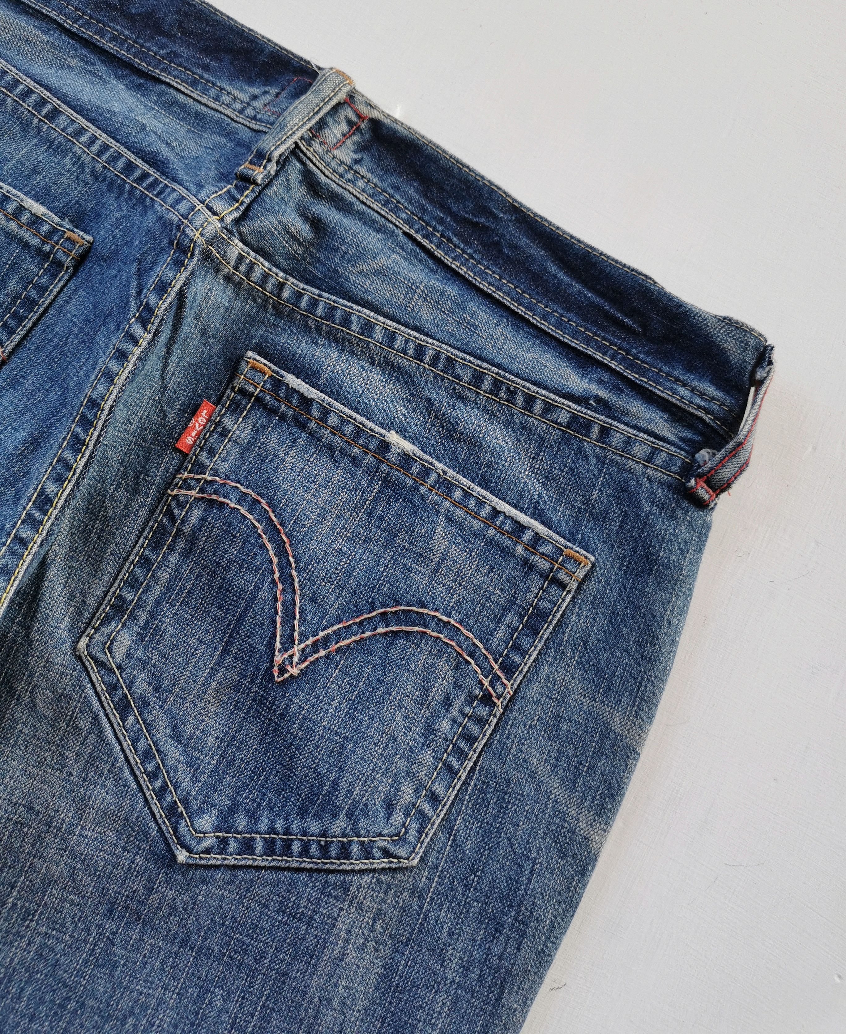 Levi's Vintage Levis Redloop Women Bootcuts/Flare Jeans Size 30" / US 8 / IT 44 - 12 Thumbnail