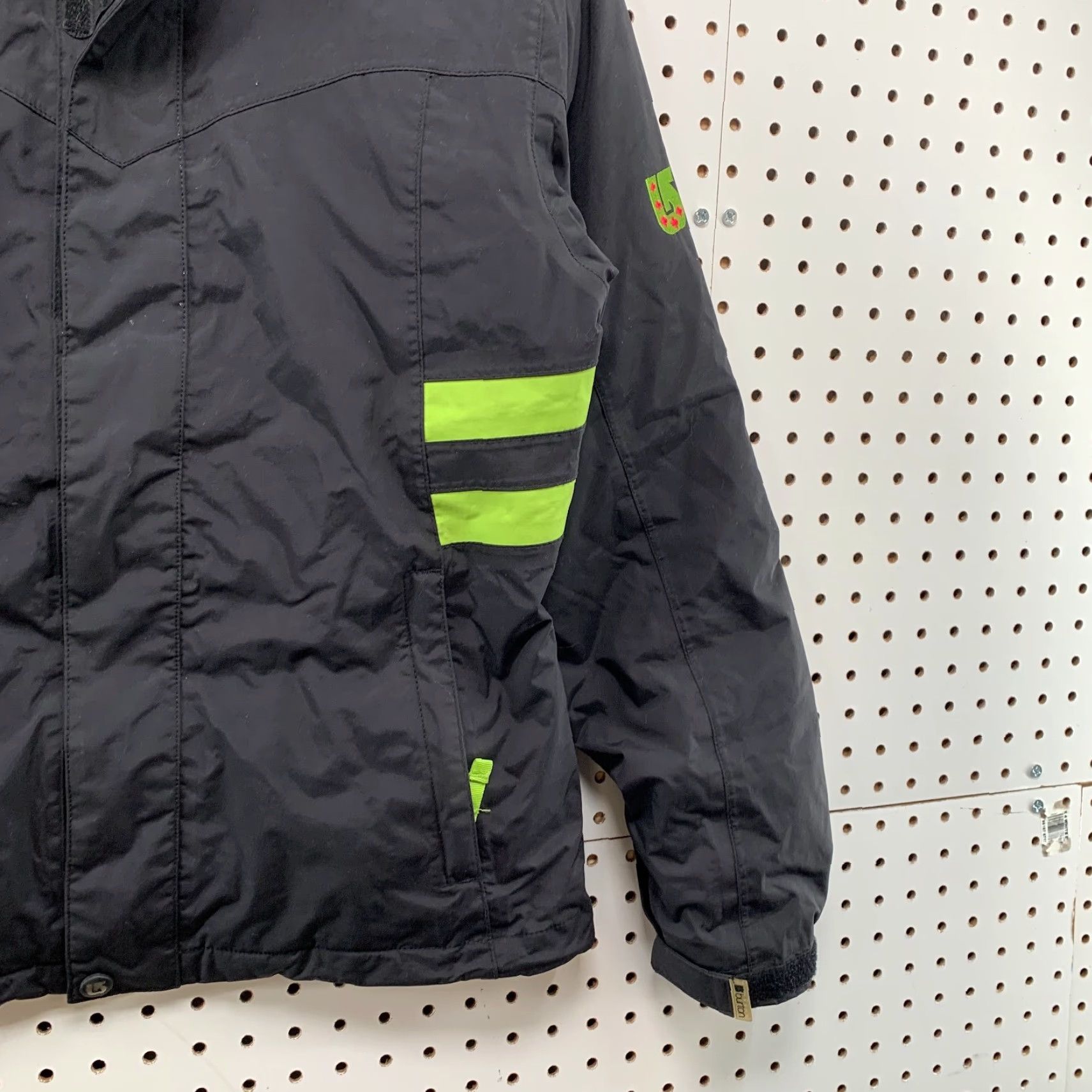 Burton Burton Ski Jacket Womens Small Black Green 3 In 1 Removable Liner Snow 20x25 Size S / US 4 / IT 40 - 7 Thumbnail
