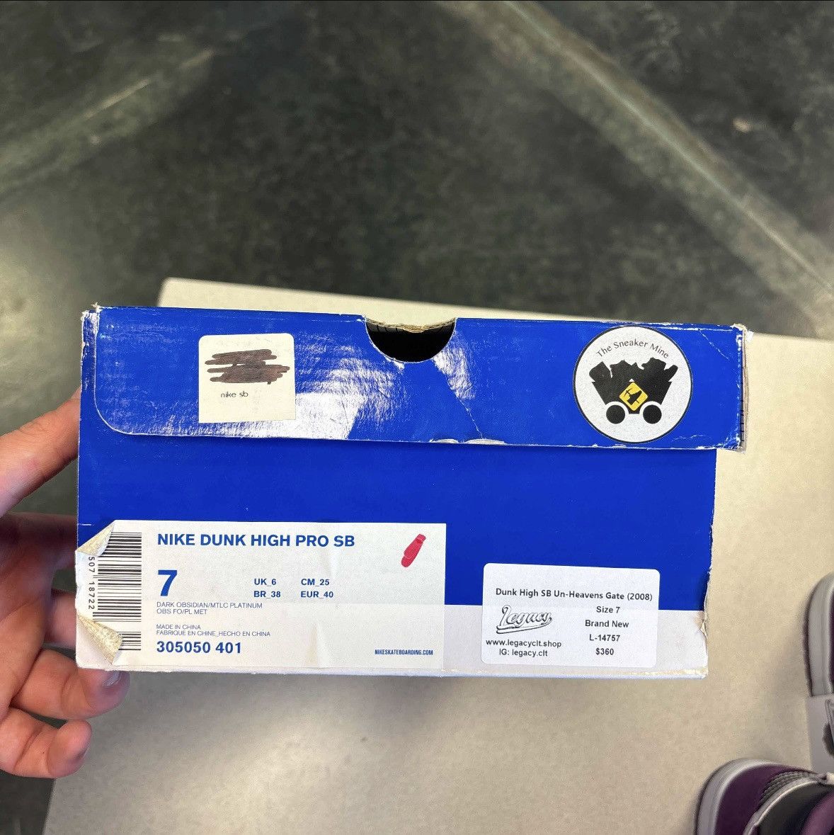 Nike Dunk High SB UnHeaven Gate Size US 7 / EU 40 - 6 Thumbnail