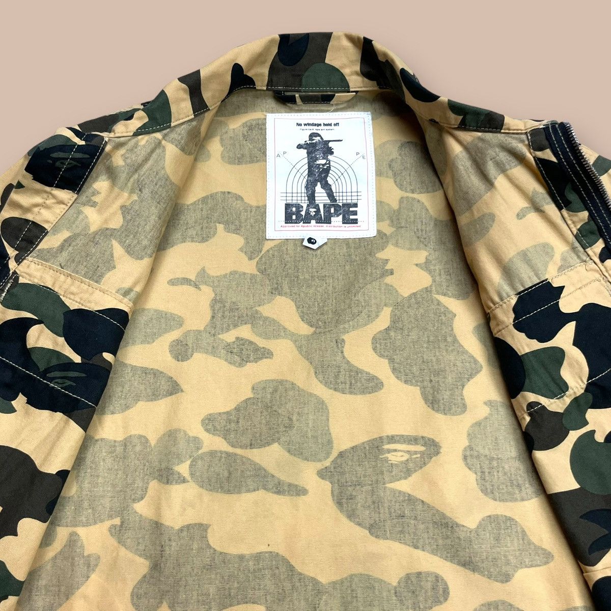 Bape OG2000's BAPE 1st Camo L/S Zip Up Jacket Size US M / EU 48-50 / 2 - 18 Thumbnail