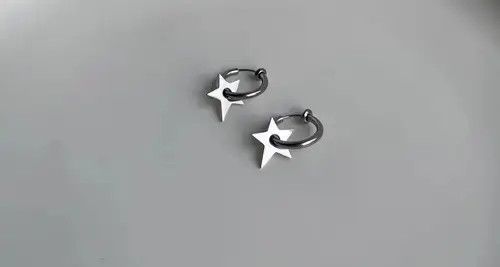 Designer × Vintage Retro punk earrings Y2K Size ONE SIZE - 3 Thumbnail