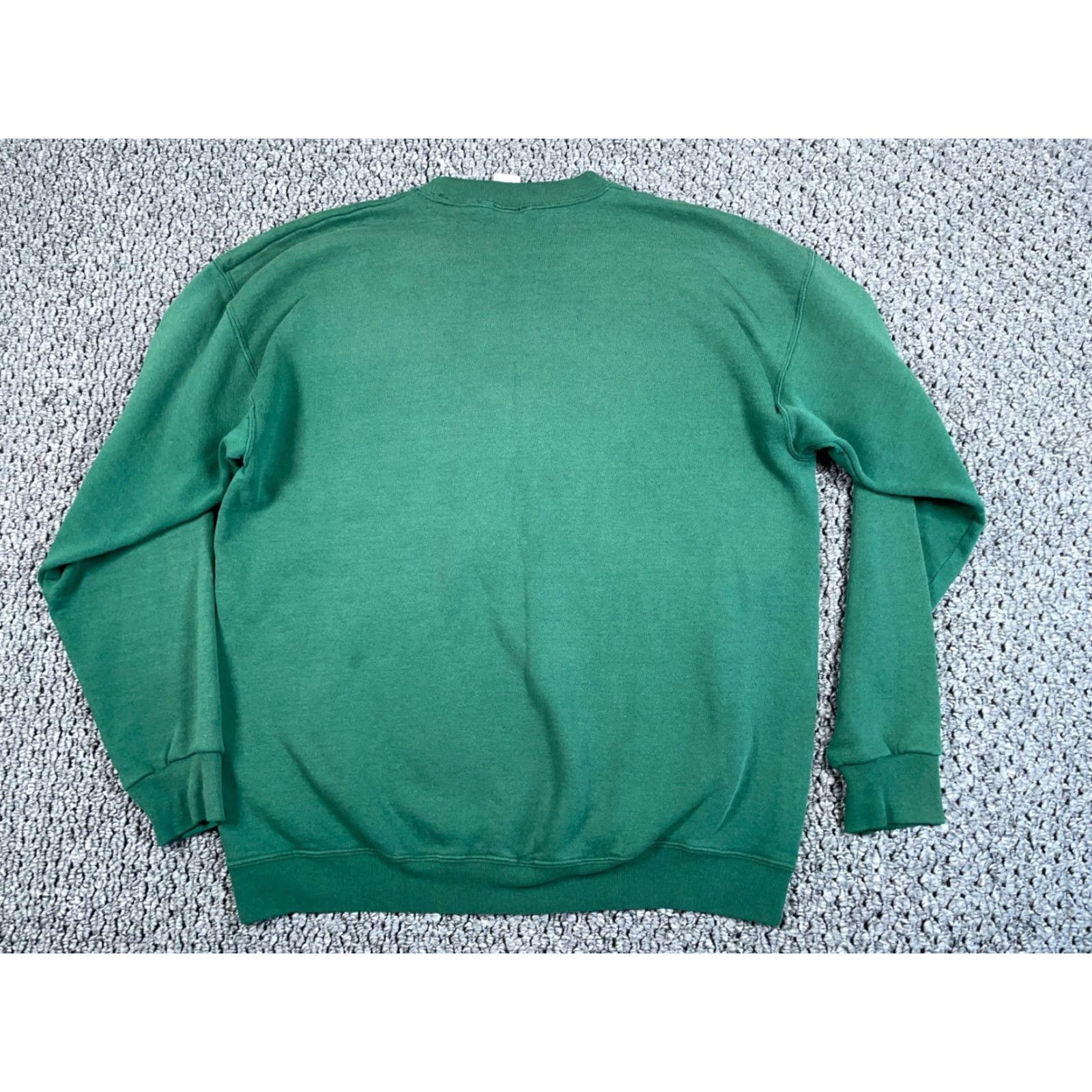 Vintage VINTAGE Santee Fishing Embroidered Sweatshirt Adult XL Green 50/50 Blend Crewneck Size US XL / EU 56 / 4 - 2 Thumbnail